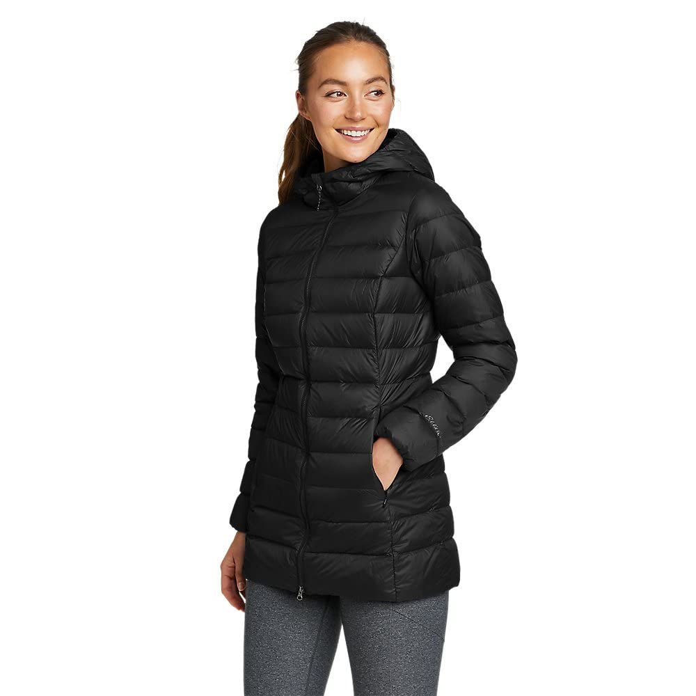 Eddie Bauer Women's CirrusLite Down Parka - Lightweight Warm Winter Coat for Cold Weather, Hiking & Outdoor Activities
