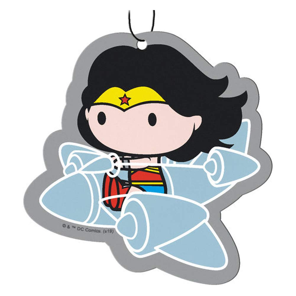 Wonder Woman Jet Air Freshener - DC Comics Superhero Car Accessory | Perfect for Cars, Offices & Gifts for Superhero Fans