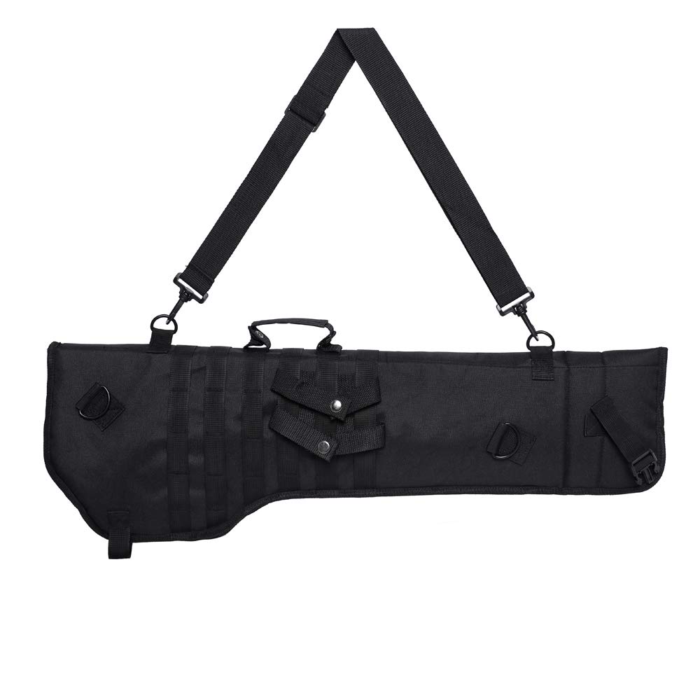 Tactical Rifle Scabbard Shotgun Shoulder Bag - Durable Hunting & Shooting Accessory for Outdoor Adventures, Range Training & Military Use