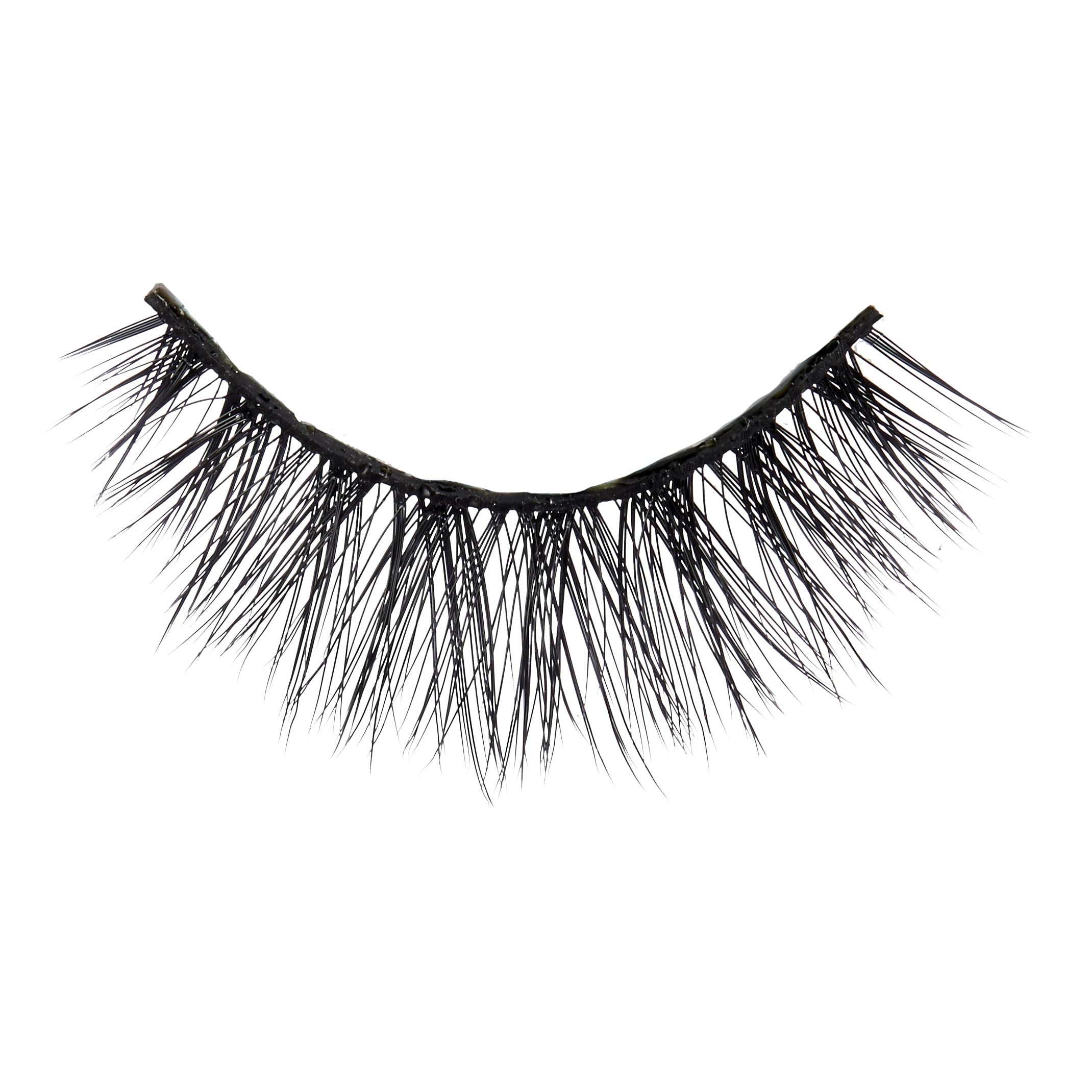 KISS Lash Couture Triple Push Up False Eyelashes - 3D Volume, Cruelty-Free & Reusable Lashes with Lash Glue & Garters - Perfect for Parties, Weddings & Special Occasions