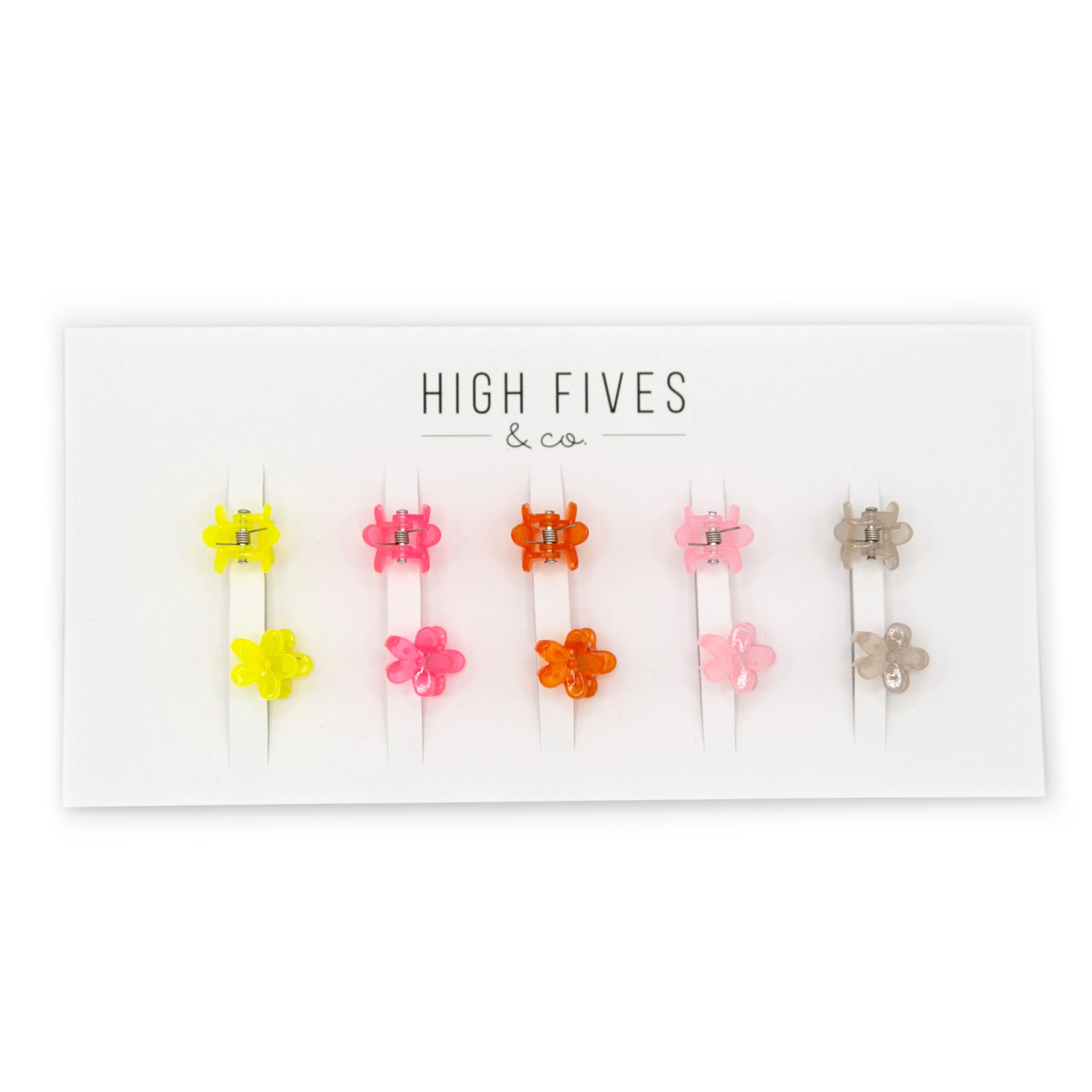 Mini Flower Hair Claw Clips 1.4
