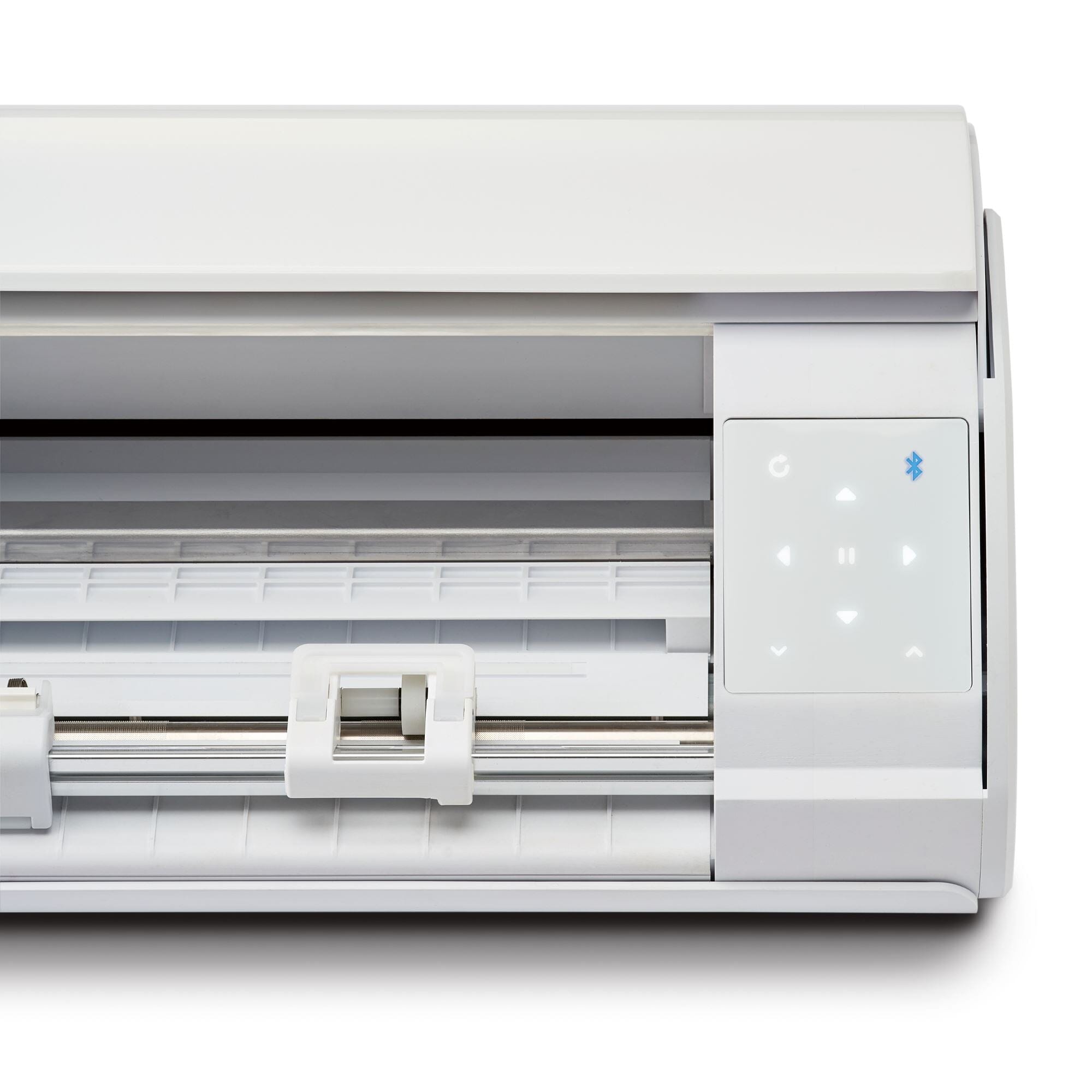 Silhouette Cameo 5 Cutting Machine - White with 38 Oracal Vinyl Sheets, Siser HTV, Guides & 24 Pens - Perfect for DIY Crafts, Home Decor, and Personalized Gifts