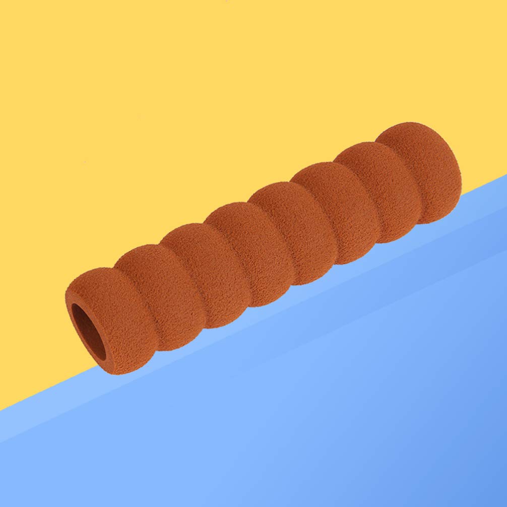 NUOBESTY 4-Pack Silicone Door Knob Covers - Soft Spiral Foam Handle Protectors for Baby Safety, Childproof & Anti-Collision (Fits Standard Doorknobs & Levers) - Perfect for Homes with Toddlers & Pets