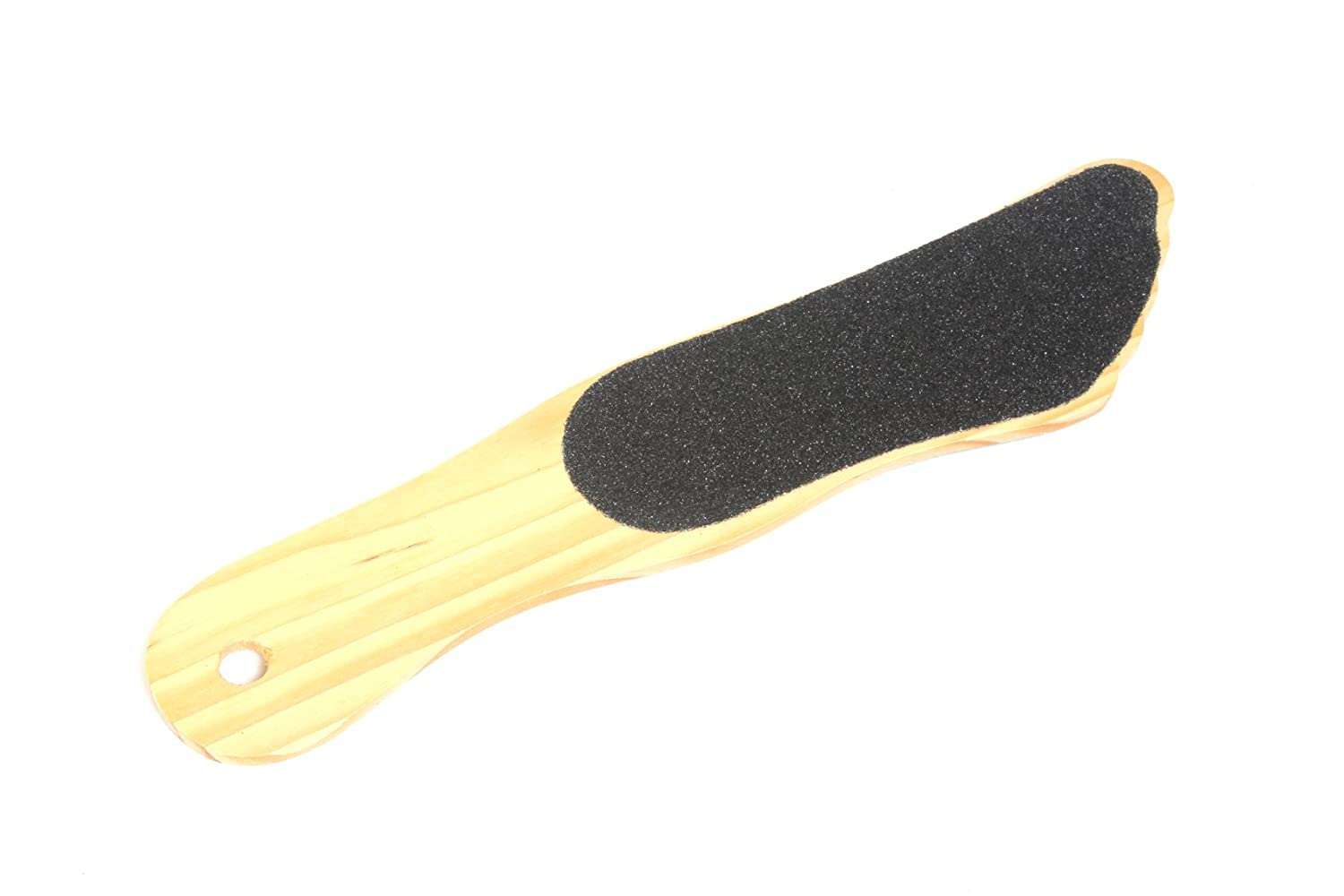Ritzprime 2-Piece Wooden Double-Sided Foot File - Callus & Dead Skin Remover for Smooth Feet - Pedicure Tool for Home Spa & Professional Use