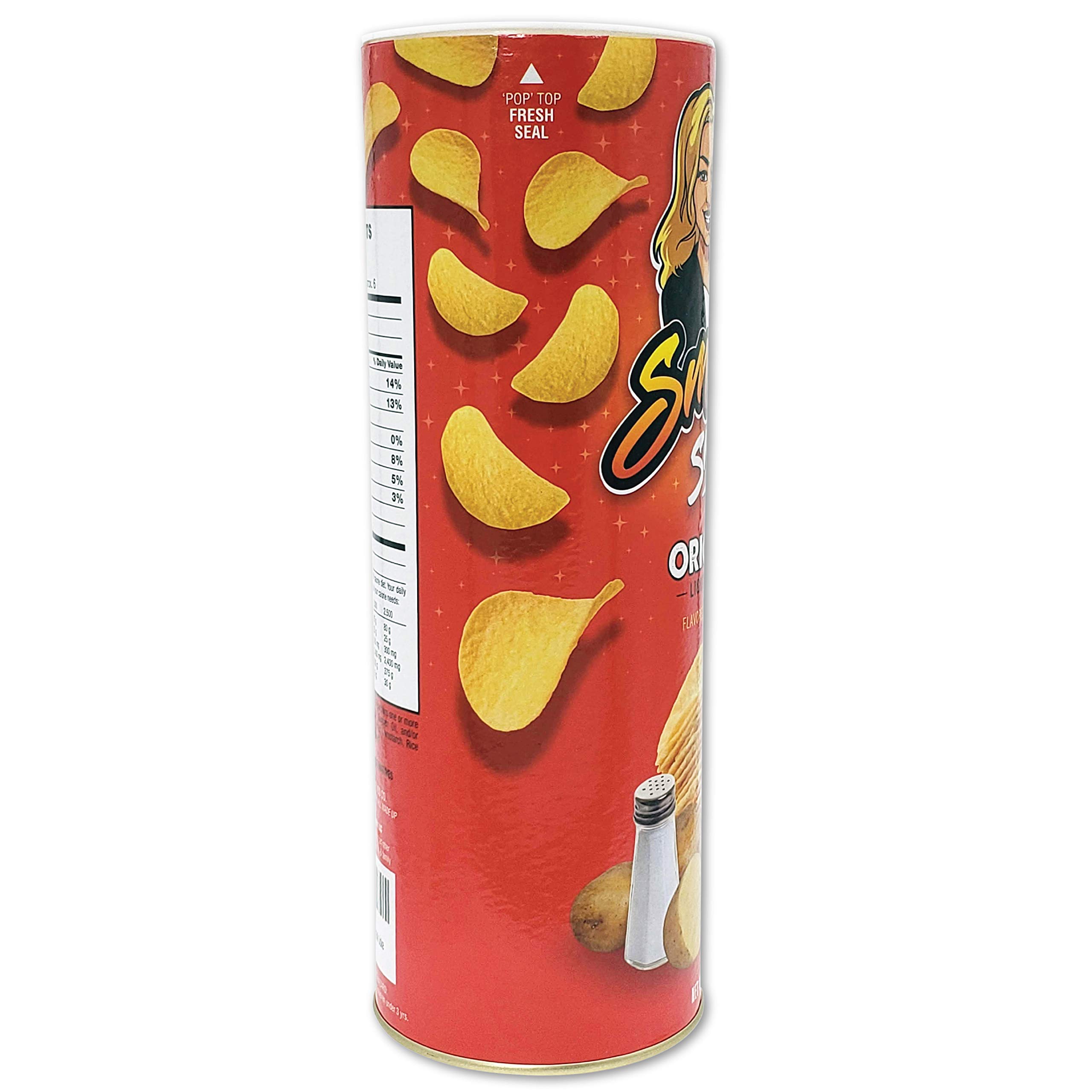Smith's Snacks Potato Chip Snake Prank Can - Hilarious Fake Snake Surprise Gift for Teens & Adults (Ages 14+) - Perfect for April Fools' Day, Halloween Pranks & Office Jokes