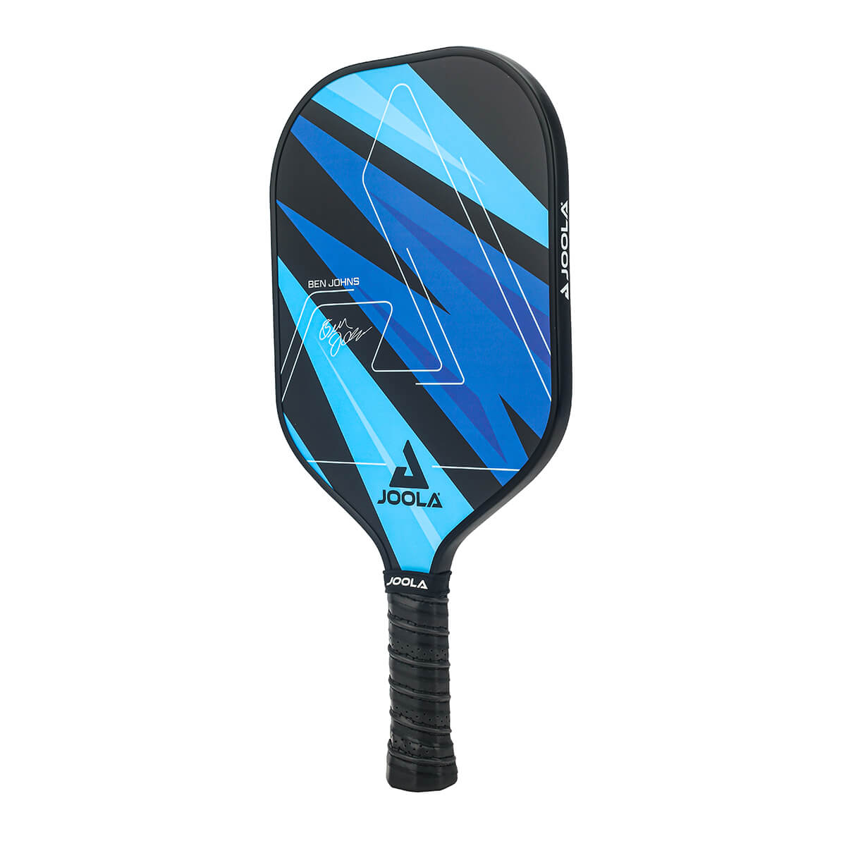 JOOLA Ben Johns Blue Lightning Pickleball Paddle Set - Professional Carbon Fiber Paddle with Cushion Grip for Indoor & Outdoor Play - Perfect for Tournaments, Casual Games & Training