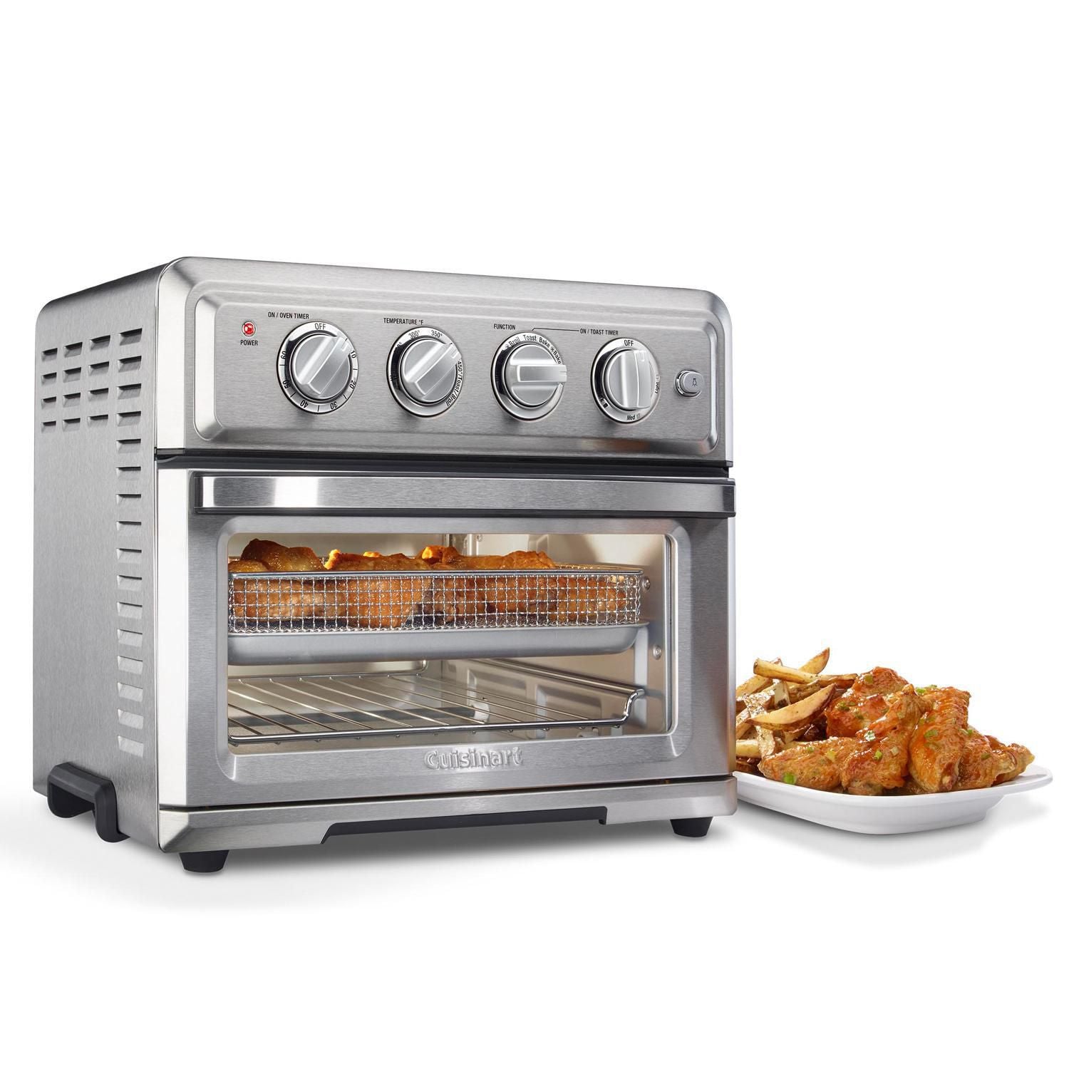 Refurbished Cuisinart TOA-60 Air Fryer Convection Oven with Warranty - Perfect for Healthy Cooking, Baking & Roasting in Small Kitchens