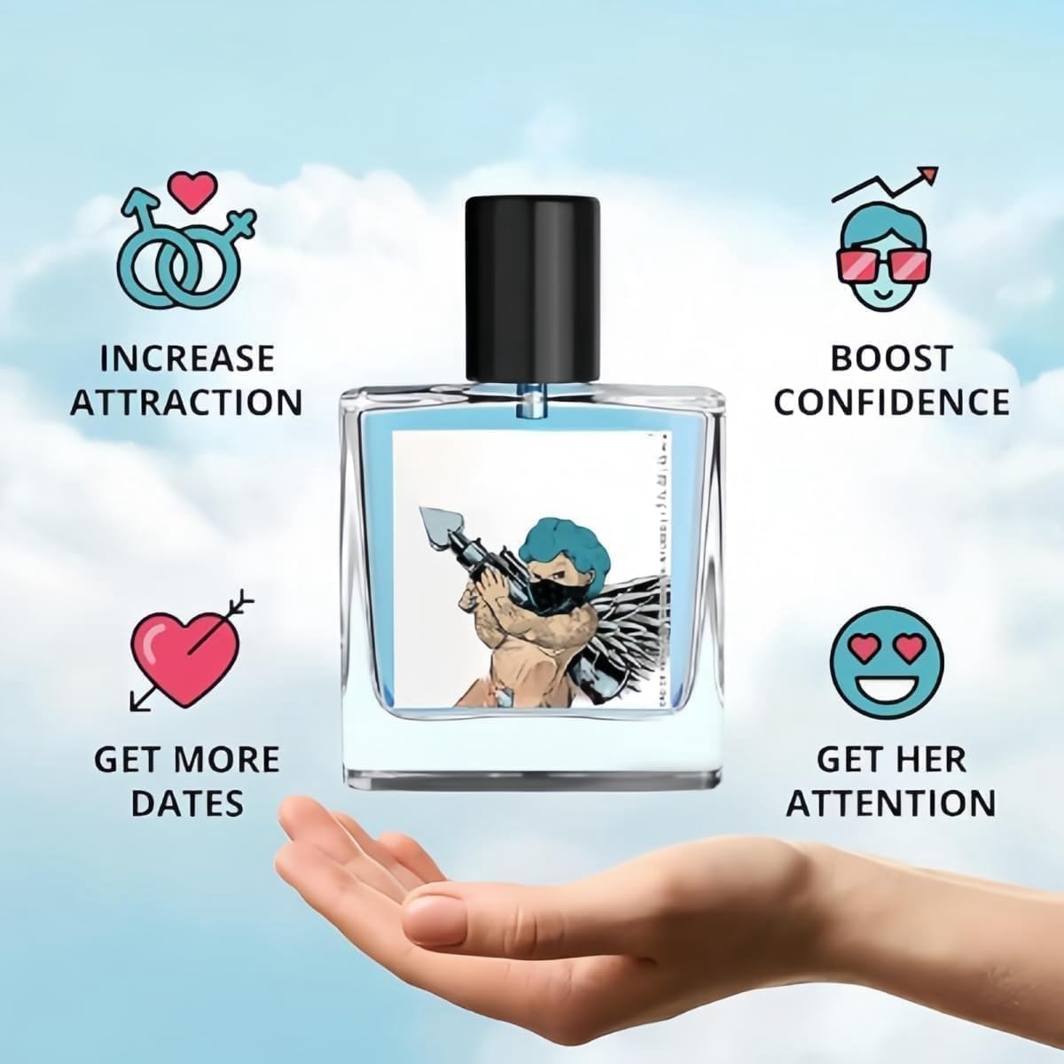 Hypnosis 2.0 Pheromone Cologne for Men - 50ml | Attract Women & Boost Confidence | Perfect Gift for Father, Boyfriend & Husband | Date Night, Work & Special Occasions