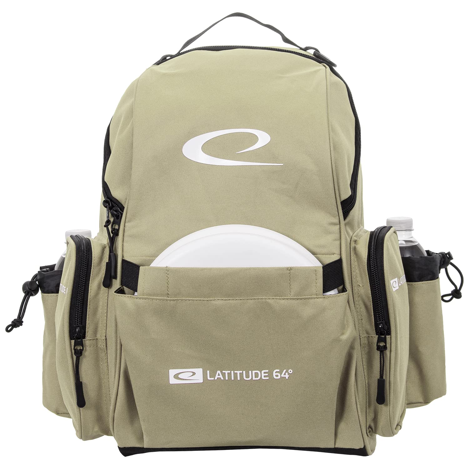Latitude 64 Swift Disc Golf Backpack - 15+ Disc Capacity Frisbee Golf Bag | Lightweight & Durable Disc Golf Starter Backpack | Perfect for Beginners & Tournament Play