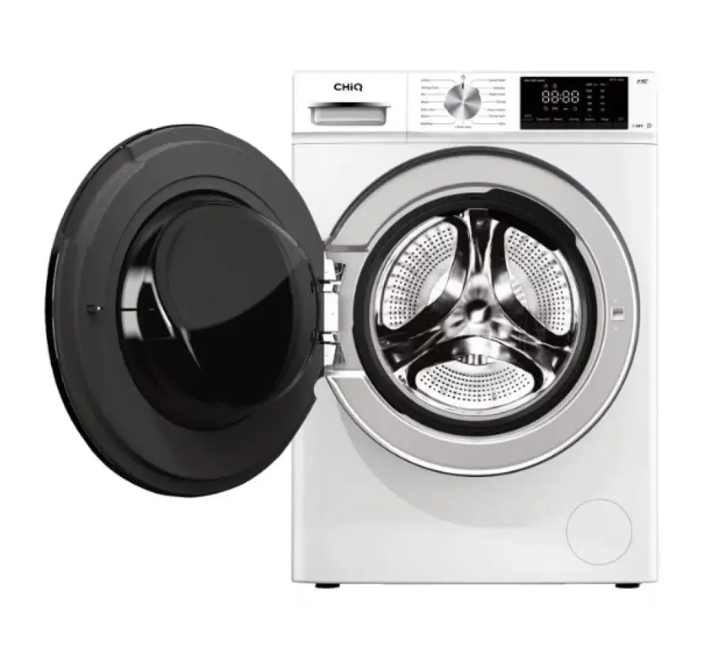 CHiQ 8.5kg/5kg Front Load Washer Dryer Combo - Energy Efficient WDFL85PL48W2 for Apartments & Small Homes - Perfect for Laundry Rooms, Tiny Houses & RVs