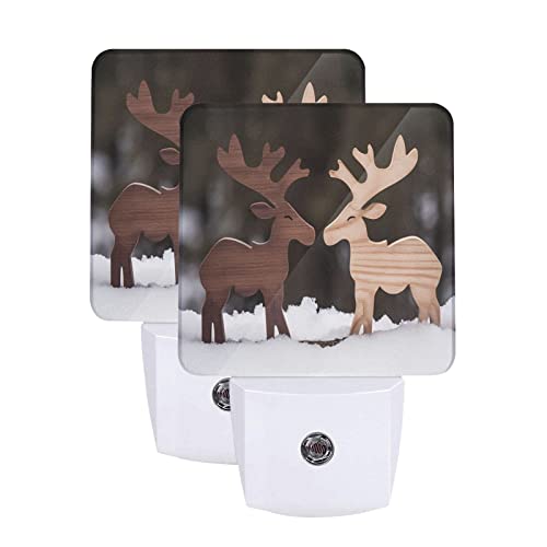 Christmas Moose Couple
