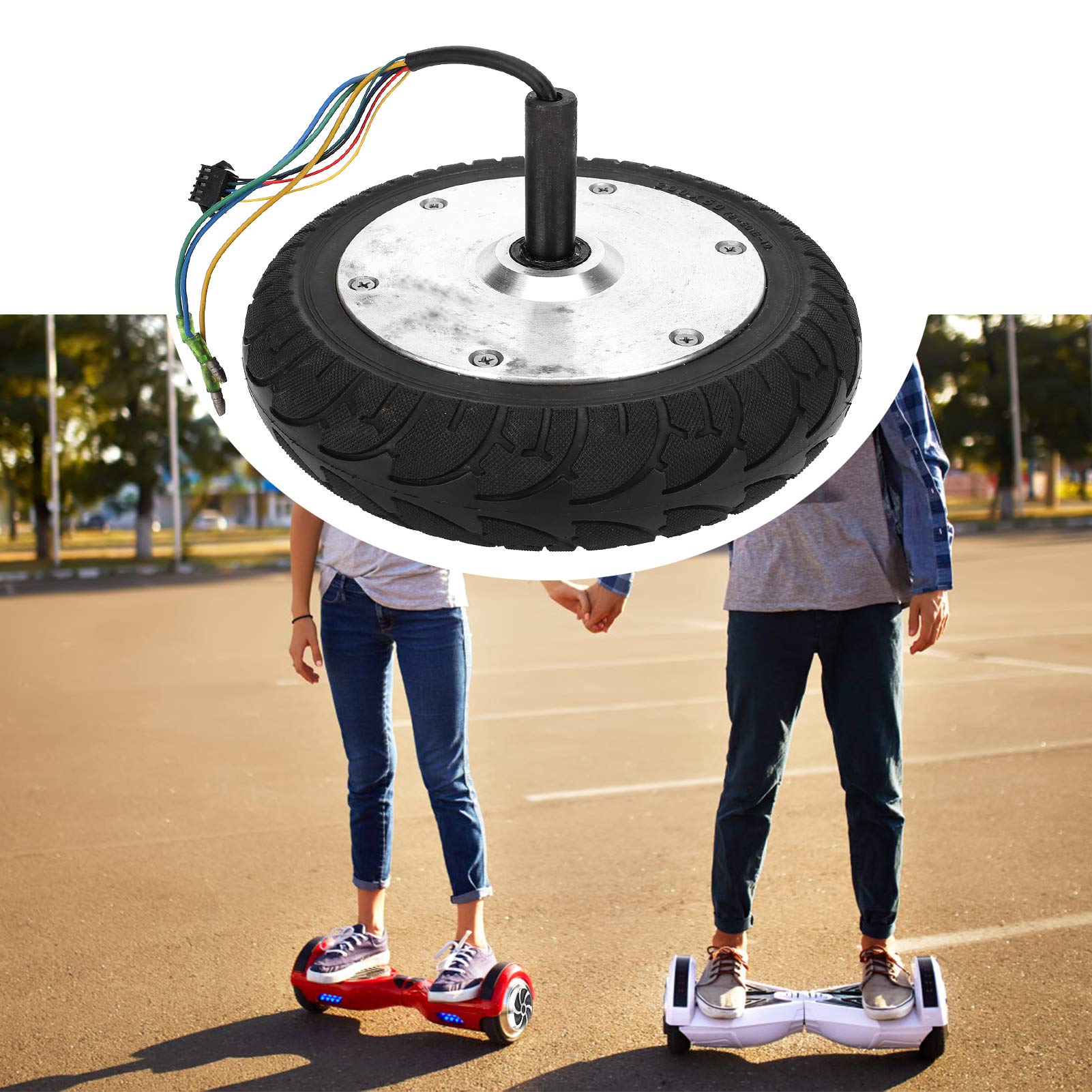 LZKW Single Shaft Wheel Hub Motor - Powerful 500W Low Noise High Strength Electric Scooter Motor for E-Bikes & E-Scooters | Perfect for Urban Commuting & Outdoor Travel Adventures