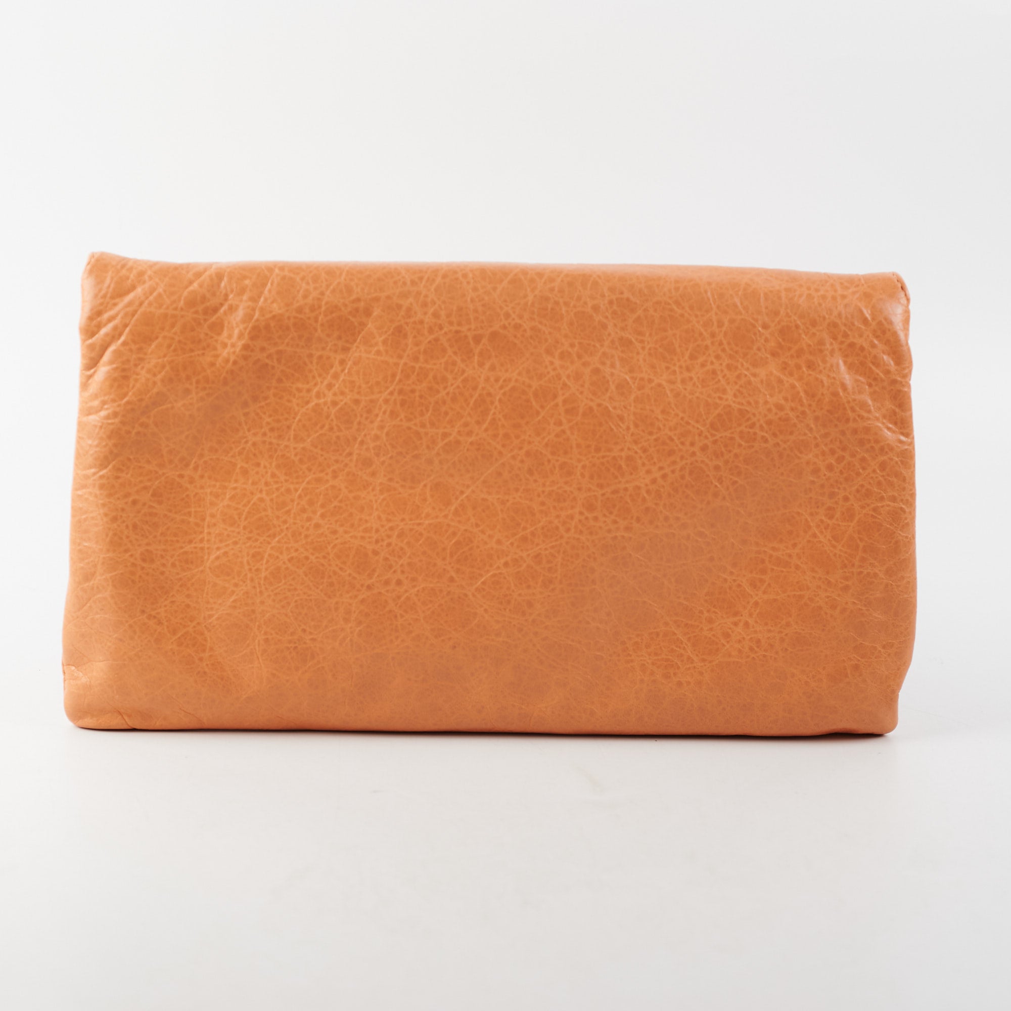 Balenciaga Salmon Leather Clutch Bag for Women | Luxury Designer Handbag for Evening Parties & Special Occasions