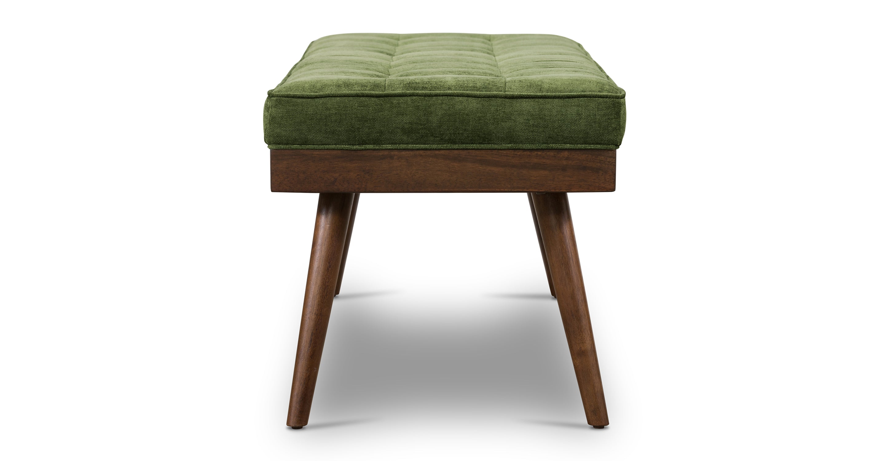 Luca Fabric Bench - Modern Upholstered Storage Ottoman with Removable Cushion | Perfect for Living Room, Bedroom & Entryway Seating & Organization