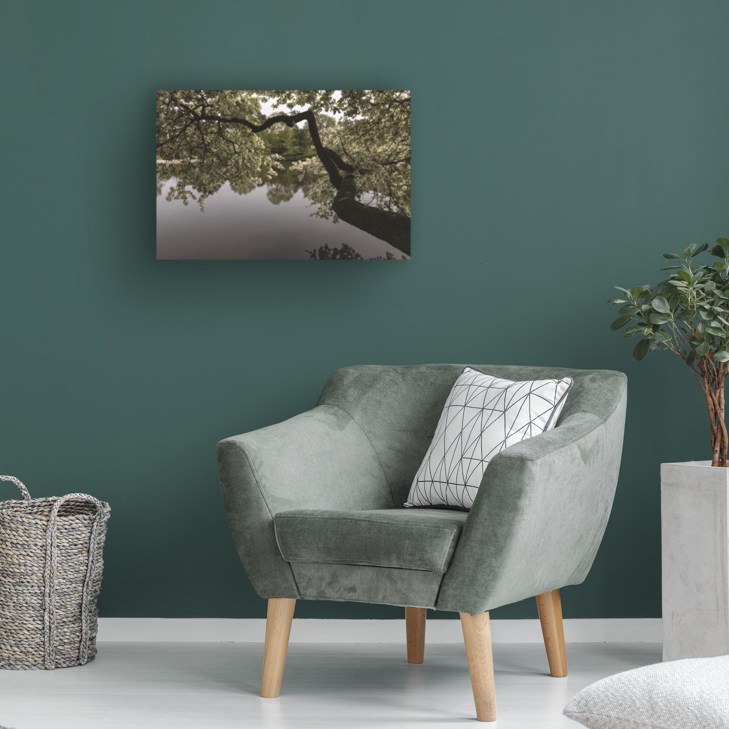Kurt Shaffer 'For The Love Of Spring' Floral Canvas Wall Art Print - Nature Photography Home Decor for Living Room, Bedroom & Office