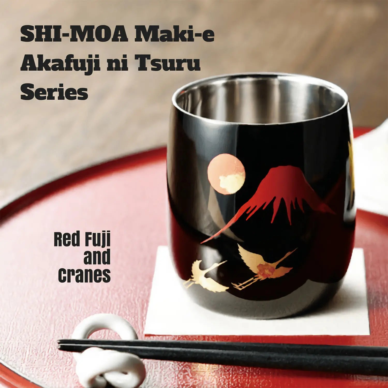 Asahi Akafuji Stainless Steel Double Wall Insulated Beer Mug 250ml - Keeps Drinks Cold for Hours, Perfect for Iced Beer, Cocktails, and Outdoor Parties