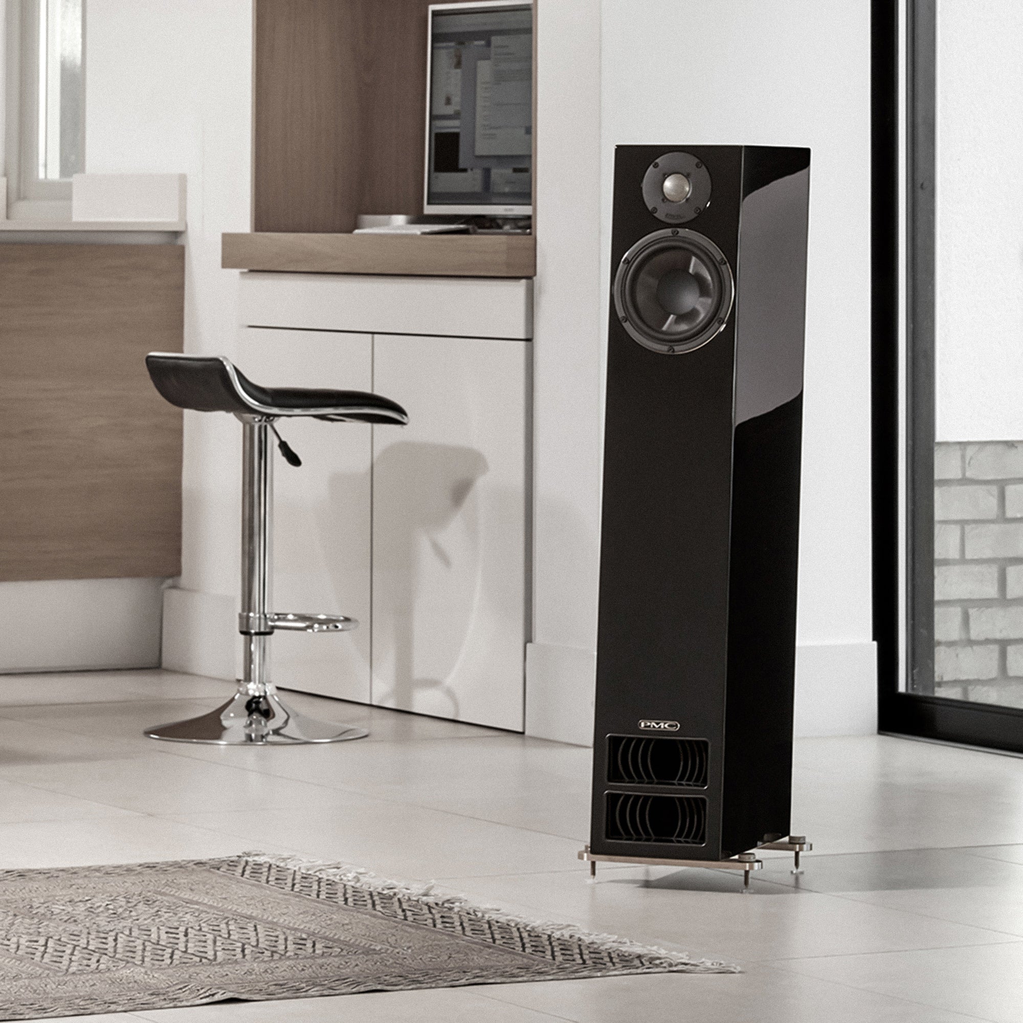 PMC activetwenty5 24i High-End Floorstanding Speakers - Premium Audiophile Sound System for Home Theater & Music Listening