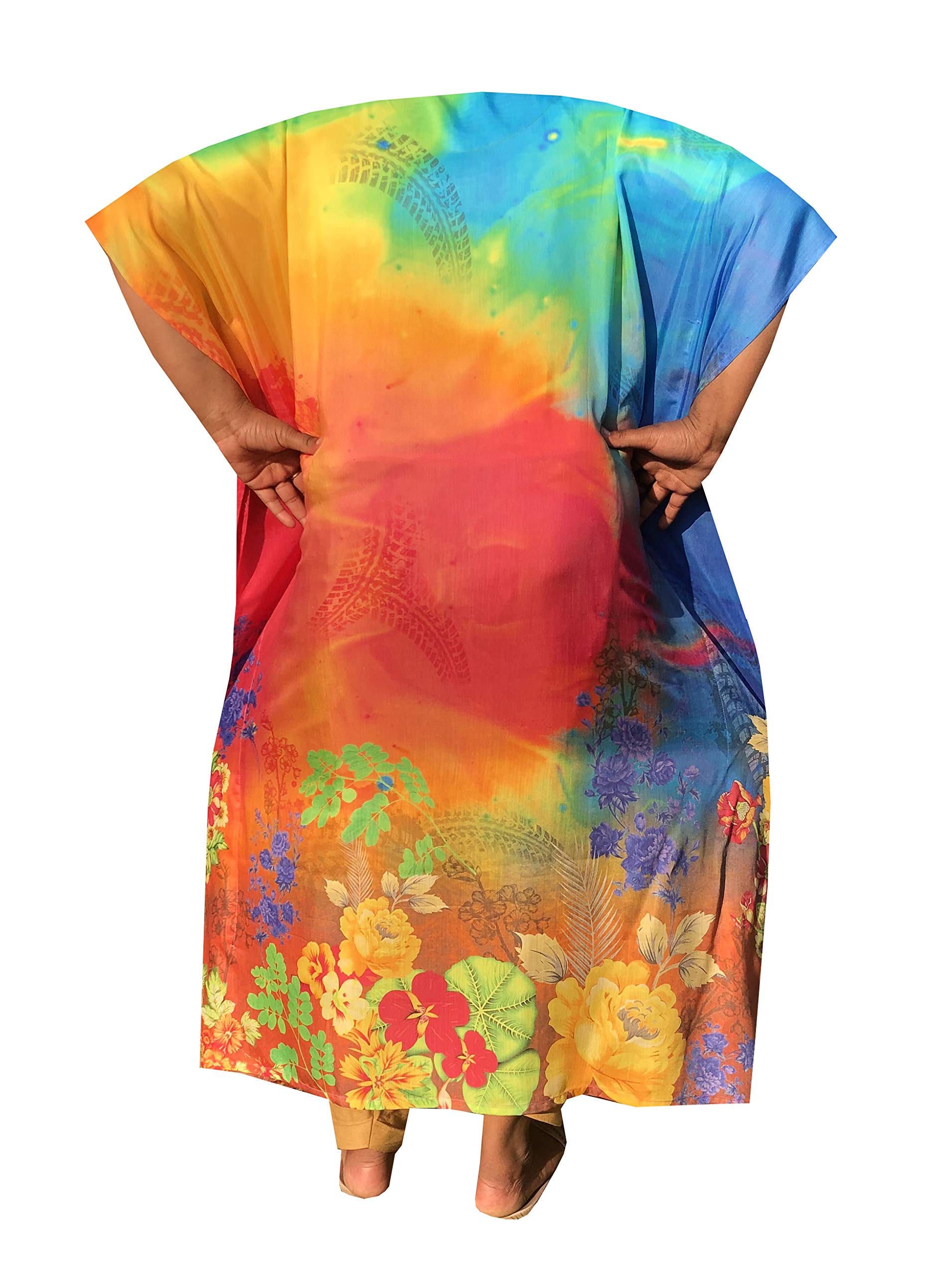 Stylish Women's Kaftan Dresses - Comfortable Loungewear & Beach Coverups | Perfect for Summer Vacations, Poolside Relaxation, and Casual Outings