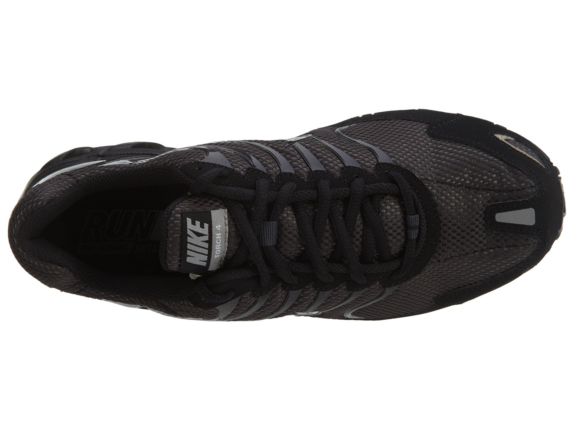 Nike Air Max Torch 4 Men's Running Shoes - Anthracite/Metallic Silver/Black - Size 8 | Lightweight Cushioned Sneakers for Jogging, Gym Workouts & Daily Wear
