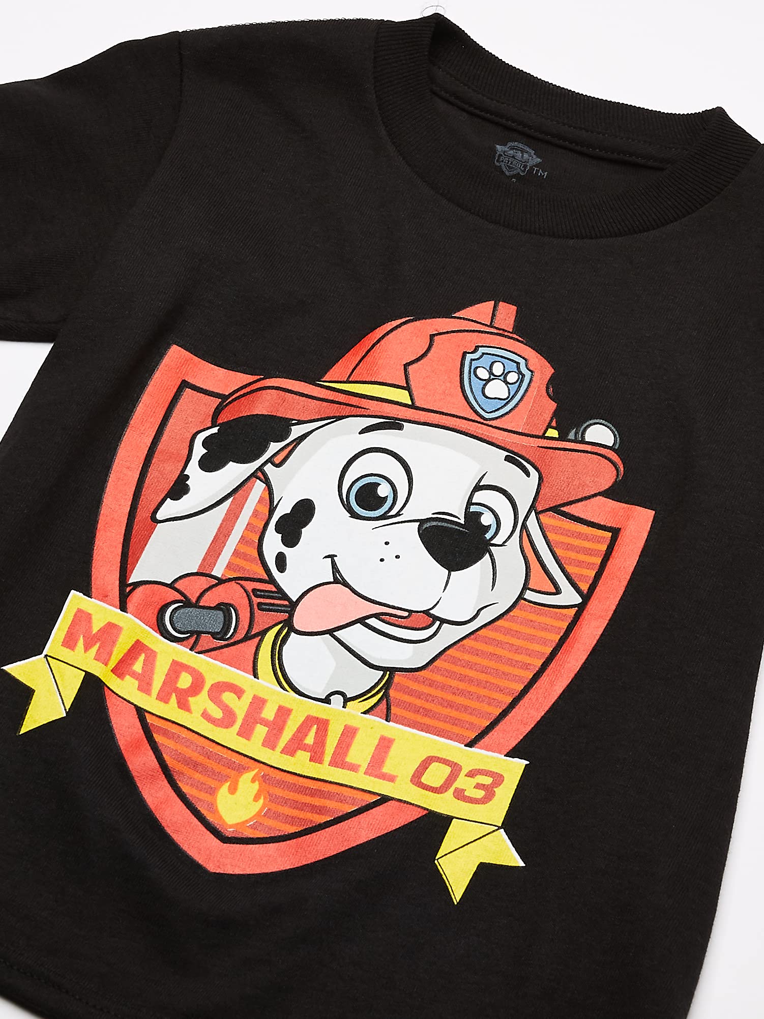 Paw Patrol Boys' 3-Pack T-Shirts | Nickelodeon Official Merchandise | Kids' Cartoon Character Tees for School, Play & Everyday Wear