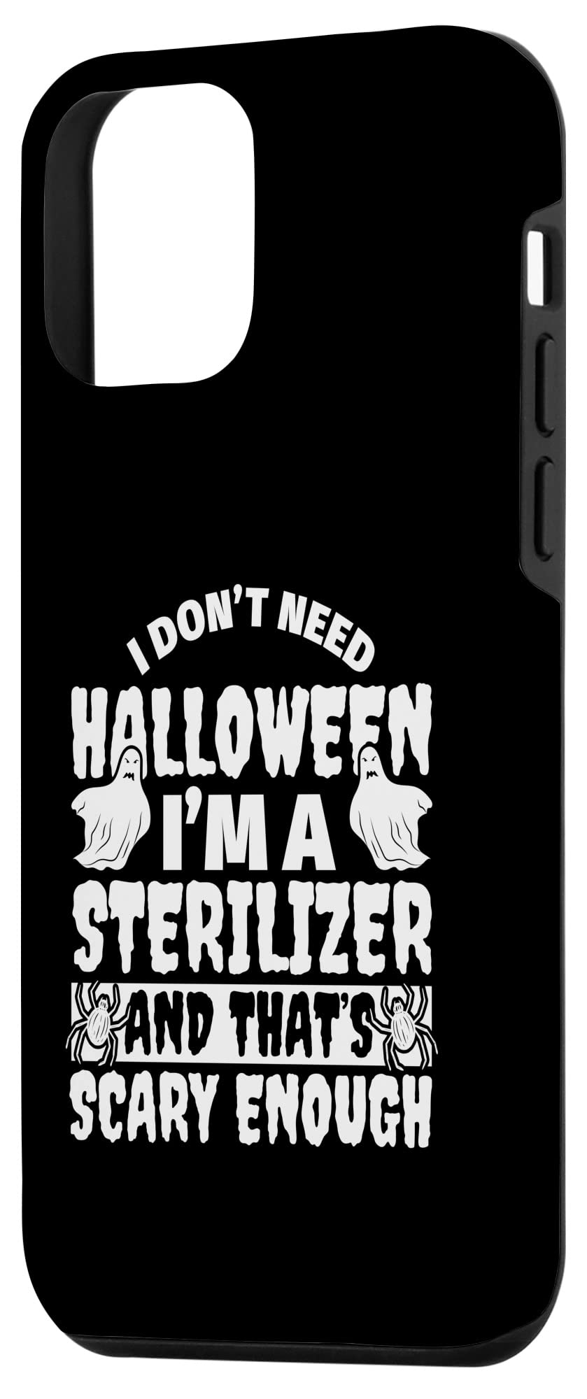 iPhone 12 Mini Sterilizer Case - Funny Halloween Design for Daily Protection