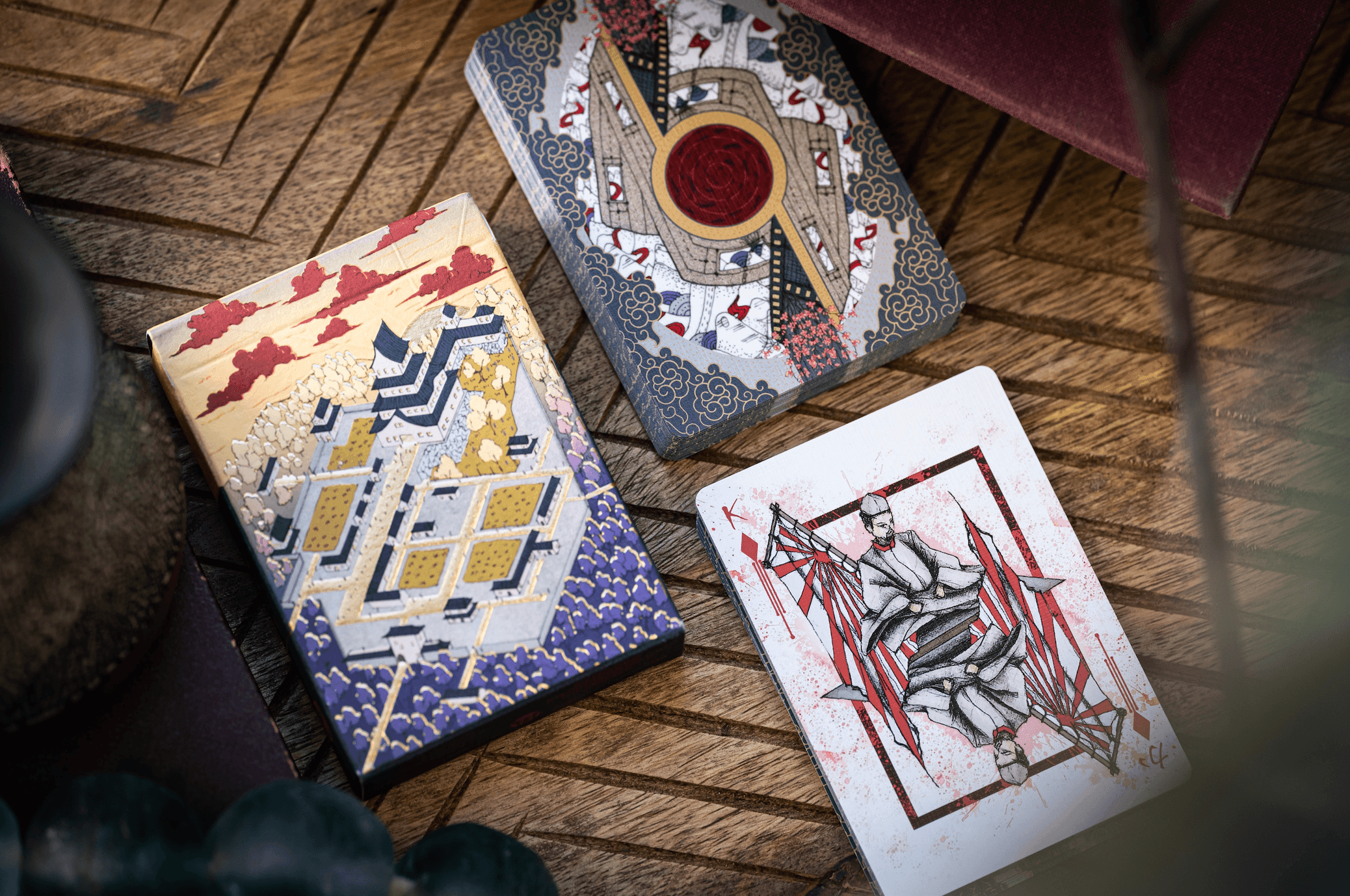 Shogun Playing Cards Edo Edition - Premium Japanese-Themed Deck for Card Games, Magic Tricks & Collectors | Perfect for Poker, Blackjack & Gift Giving