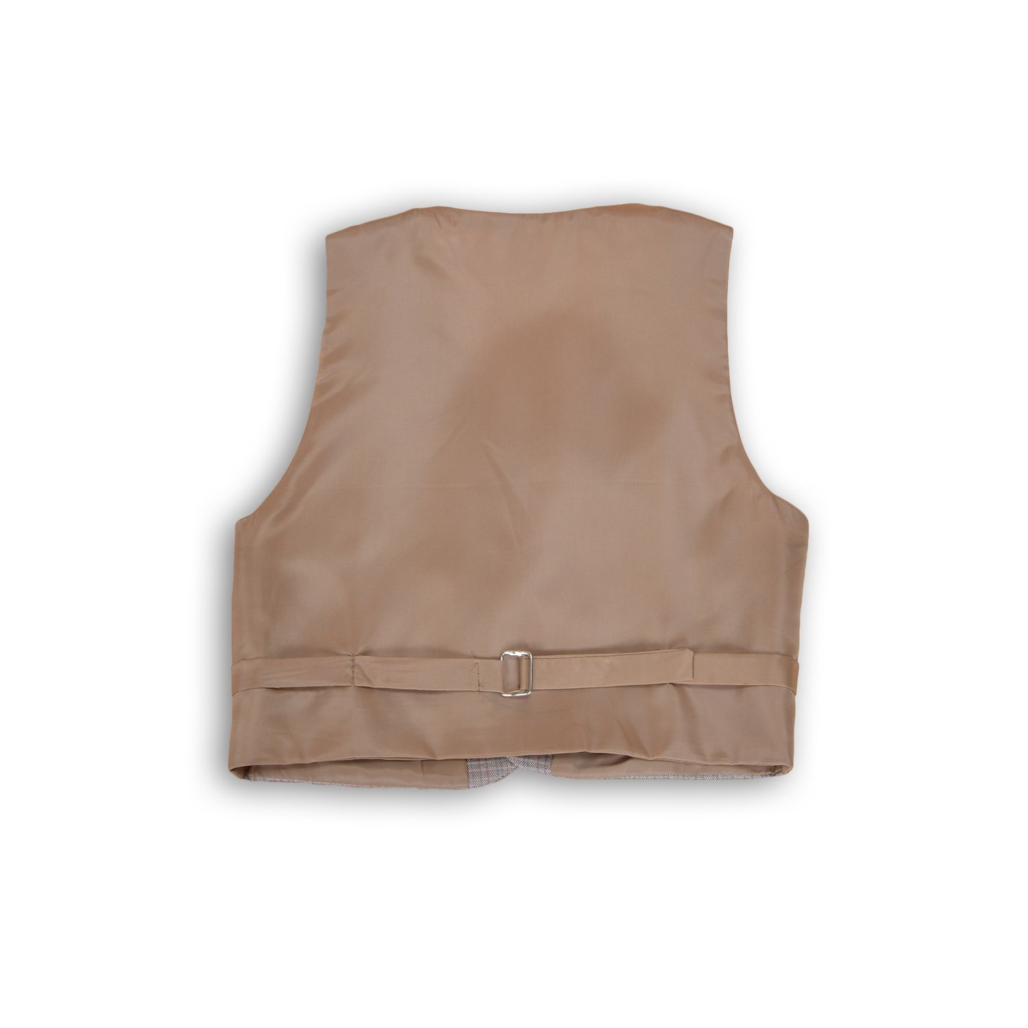 Boys Beige Suit 5-Piece Set for Wedding & Prom - Page Boy Party Outfit