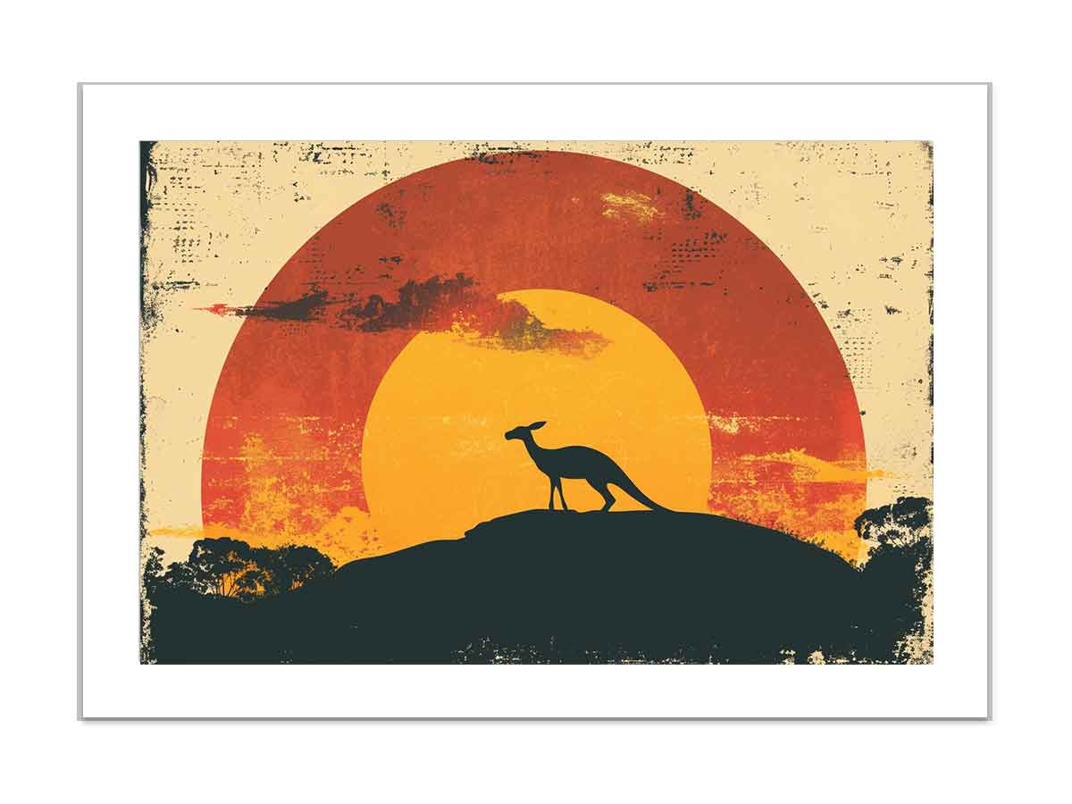 Australia Framed Print - Premium Wall Art Decor for Home & Office - Perfect for Living Room, Bedroom & Office Decoration