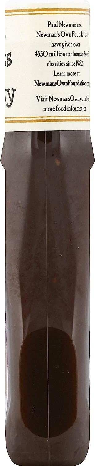 Newman's Own Sesame Ginger Salad Dressing - 16 Fl Oz (Pack of 4) with Free V2U Utensil Set | Asian-Inspired Salad Topping, Marinade & Stir-Fry Sauce for Healthy Meals