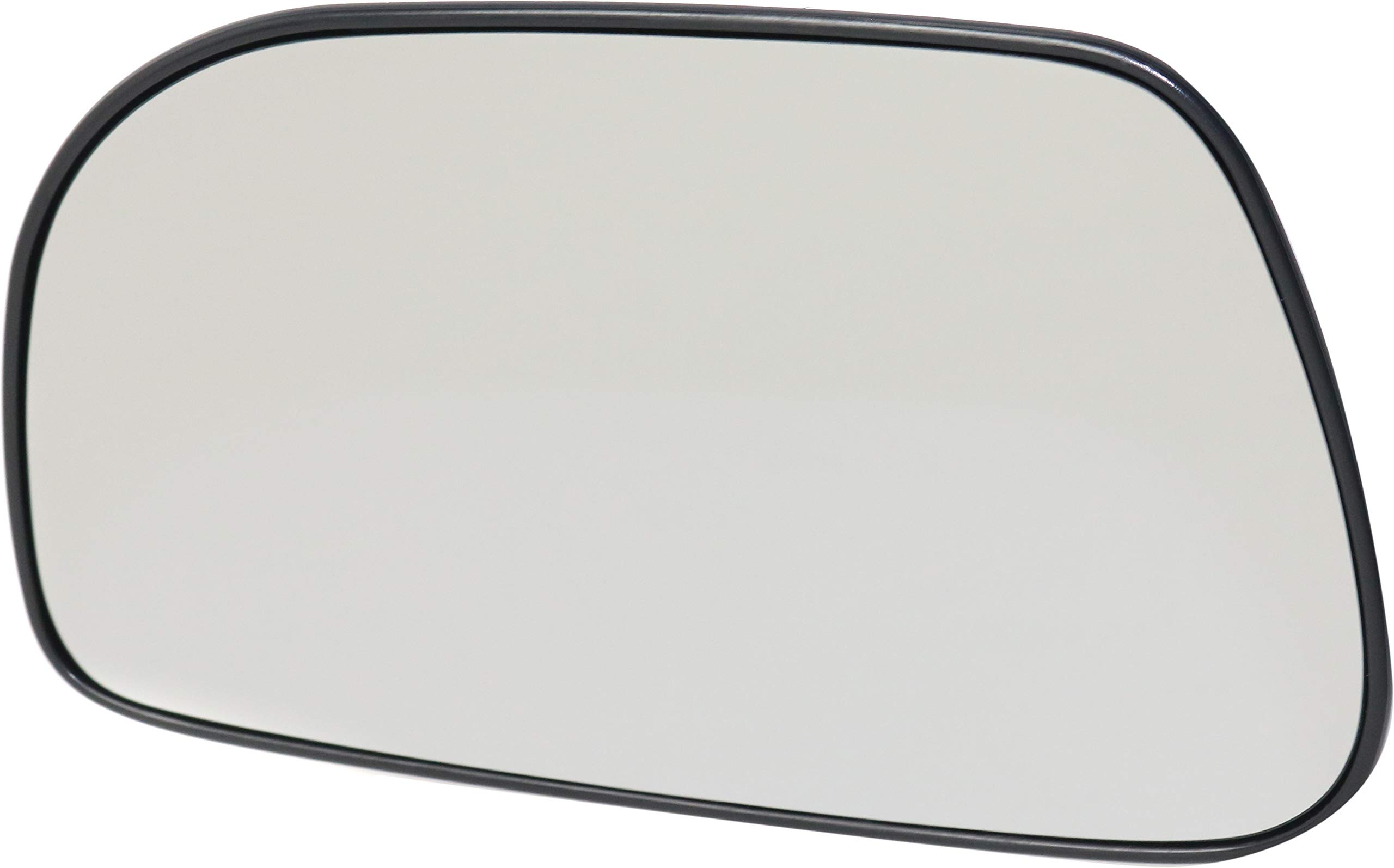 2004-2005 Chrysler Pacifica Driver Side Heated Mirror Glass Replacement with Backing Plate - Kool Vue OEM Fit Power Adjustable Side View Mirror for Winter Driving & Enhanced Visibility