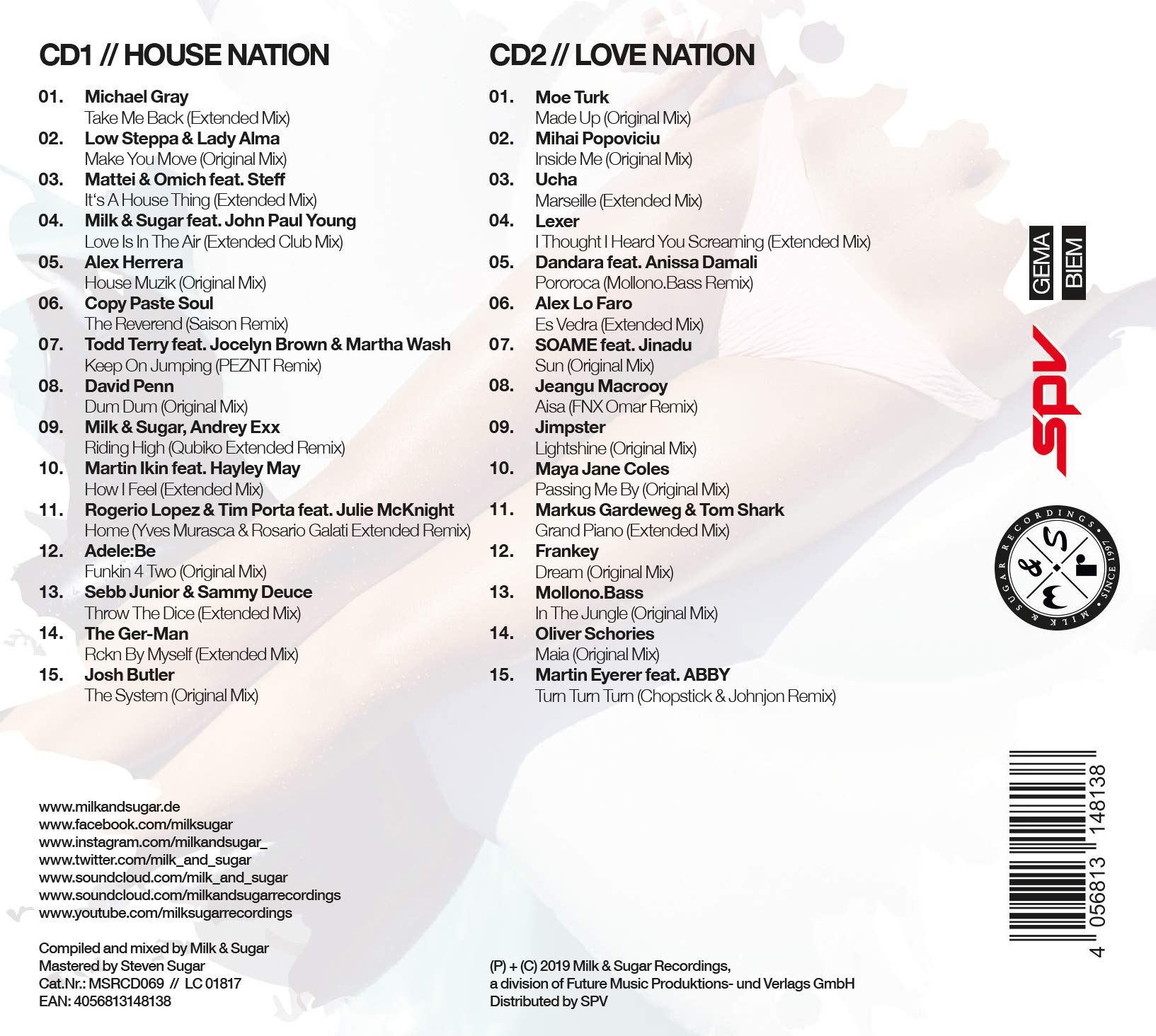 Milk & Sugar House Nation Ibiza 2019 - Official Album & Dance Music Collection for Parties, Clubs & Summer Vibes