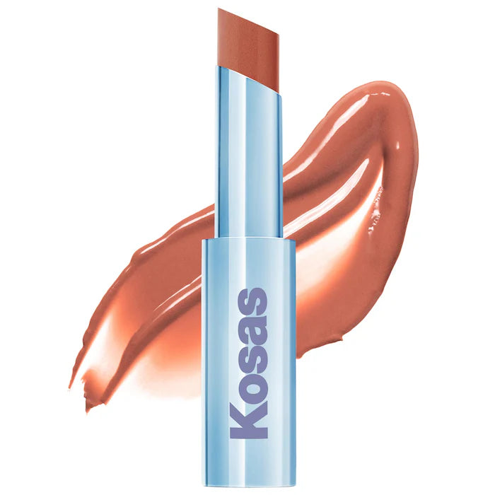 Kosas Hydrating Lip Gloss with Ceramides - Wet Stick™ for Moisturized, Shiny Lips | Perfect for Daily Wear, Makeup Looks & On-the-Go Hydration