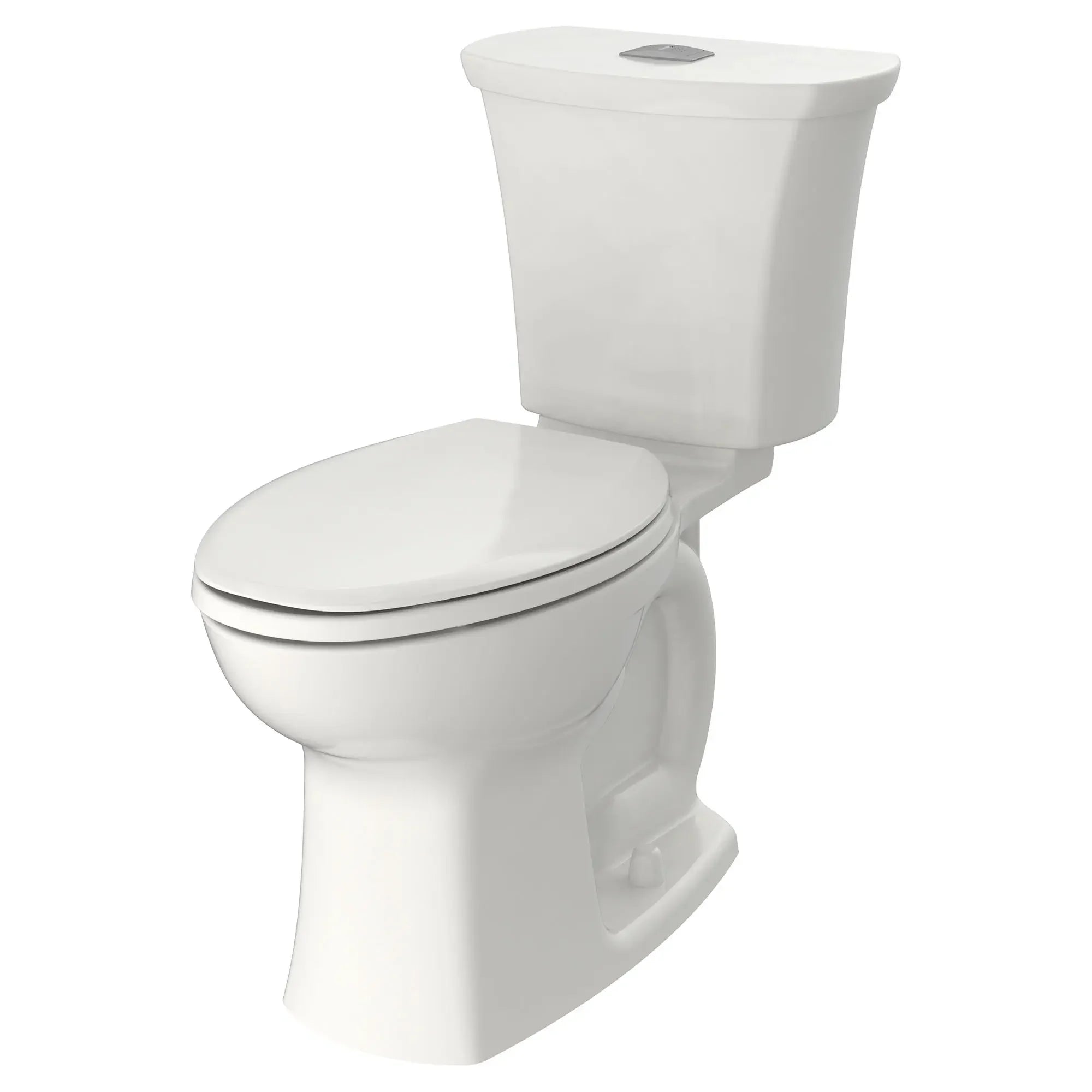 Edgemere® Dual Flush Elongated Toilet - 1.6 GPF/6.0 LPF & 1.1 GPF/4.2 LPF Water Saving, Chair Height Comfort, 2-Piece Design (Seat Not Included) - Perfect for Modern Bathrooms & Water Conservation Homes