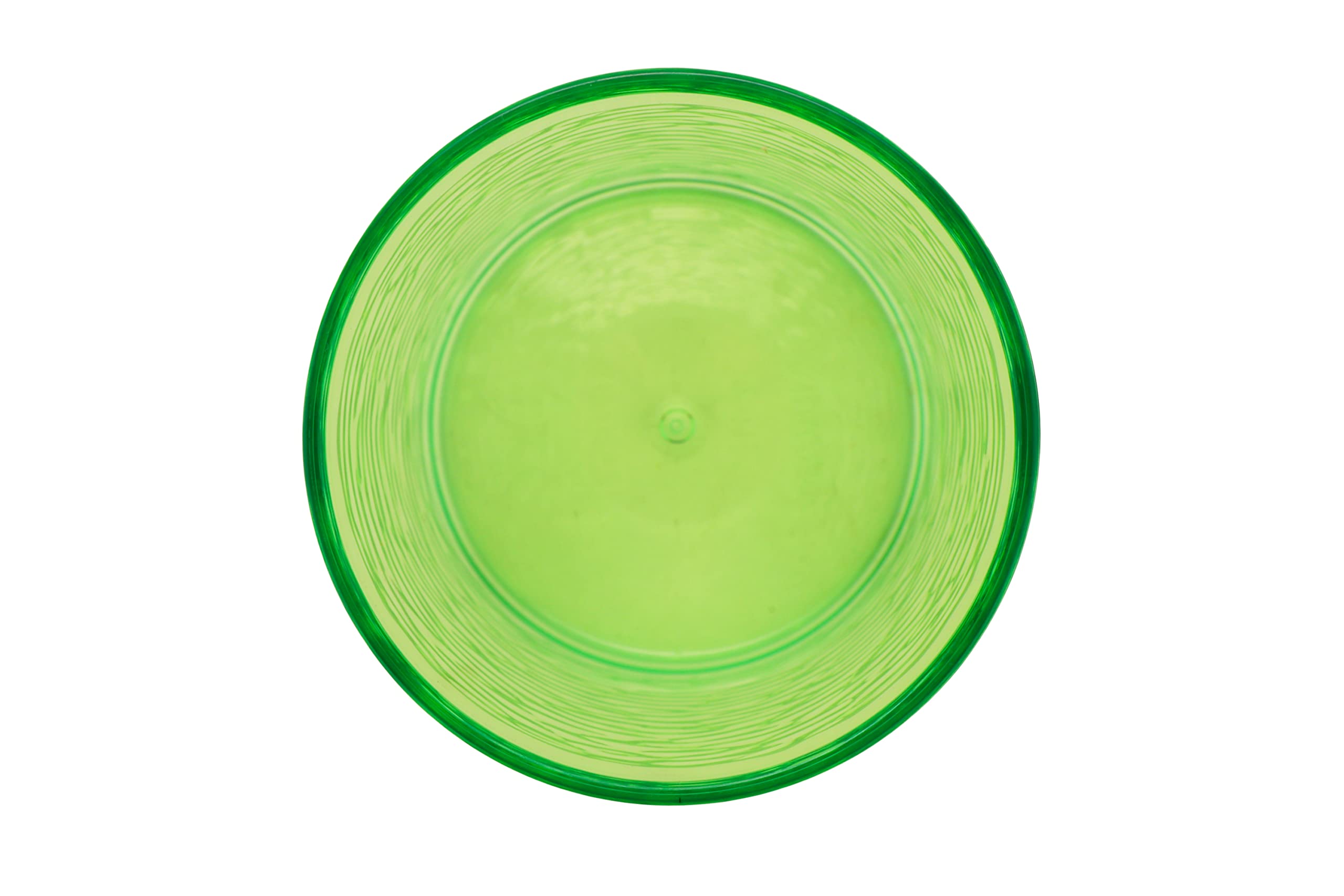 G.E.T. Shatterproof Plastic Tumbler 12oz - Heavy-Duty Green Pebbled Design (12-Pack) - Perfect for Parties, Picnics, and Outdoor Events