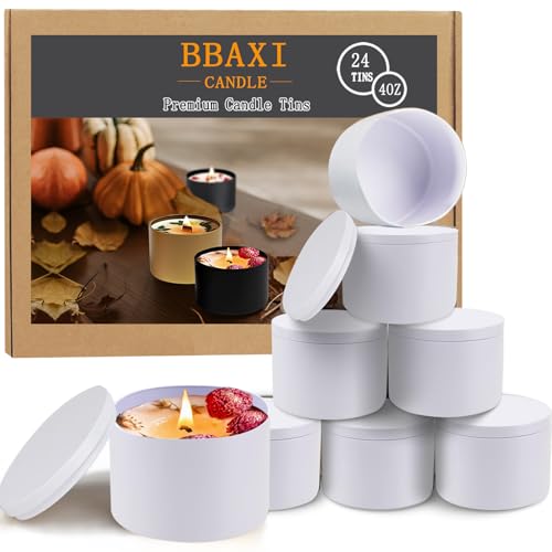 4OZ White tins