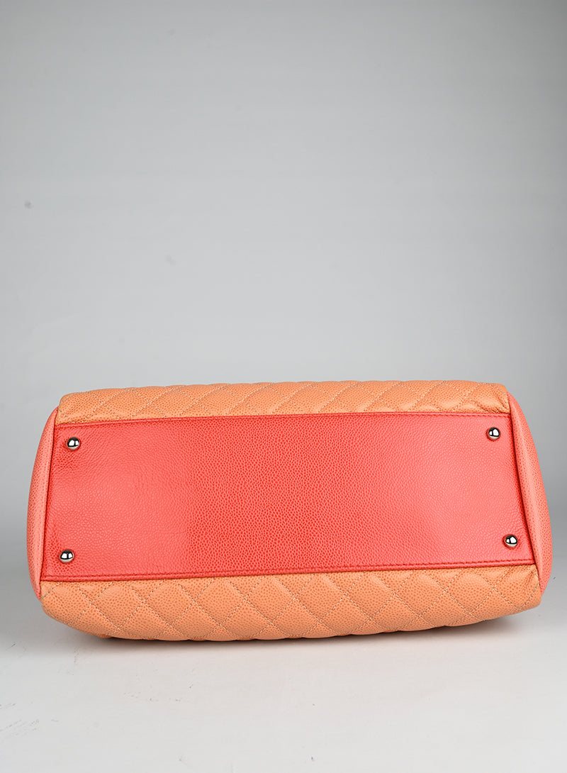 Chanel Quilted Leather Bag in Salmon Pink - Luxury Designer Handbag for Women, Perfect for Parties, Work & Everyday Use