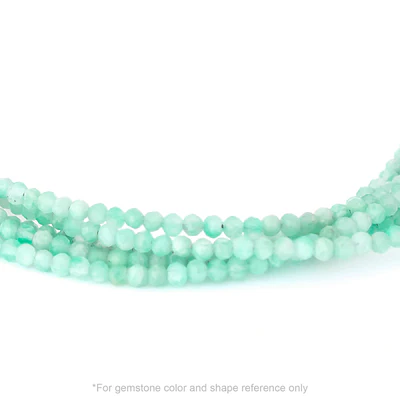 Gemstone Mini Hammered Disc Station Necklace - Dainty Wrap Necklace for Women - Perfect for Layering, Everyday Wear & Gift Giving