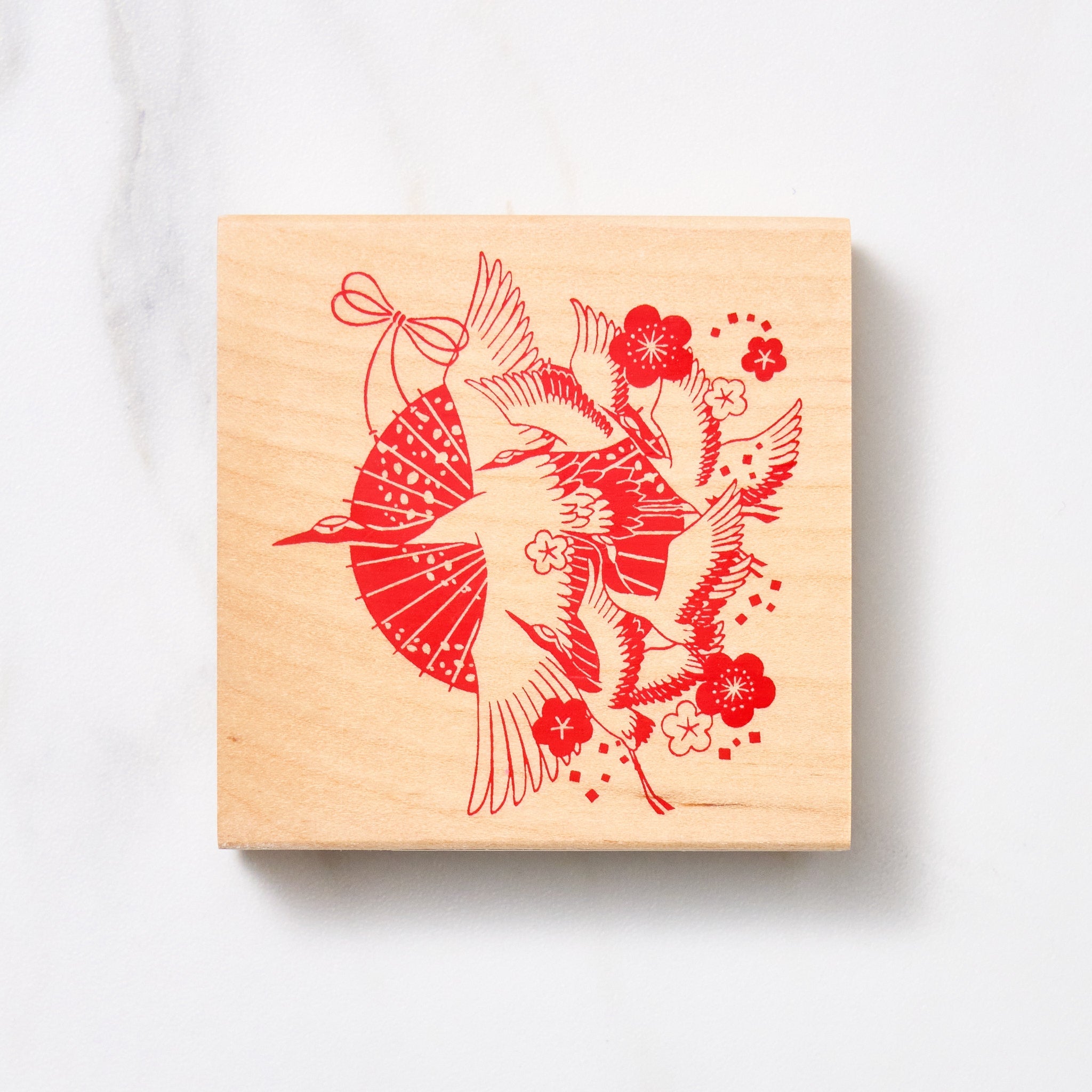 2025 Japanese New Year Extra Large Stamp - KODOMO NO KAO for Greeting Cards & Scrapbooking | Traditional Japanese Culture Decoration