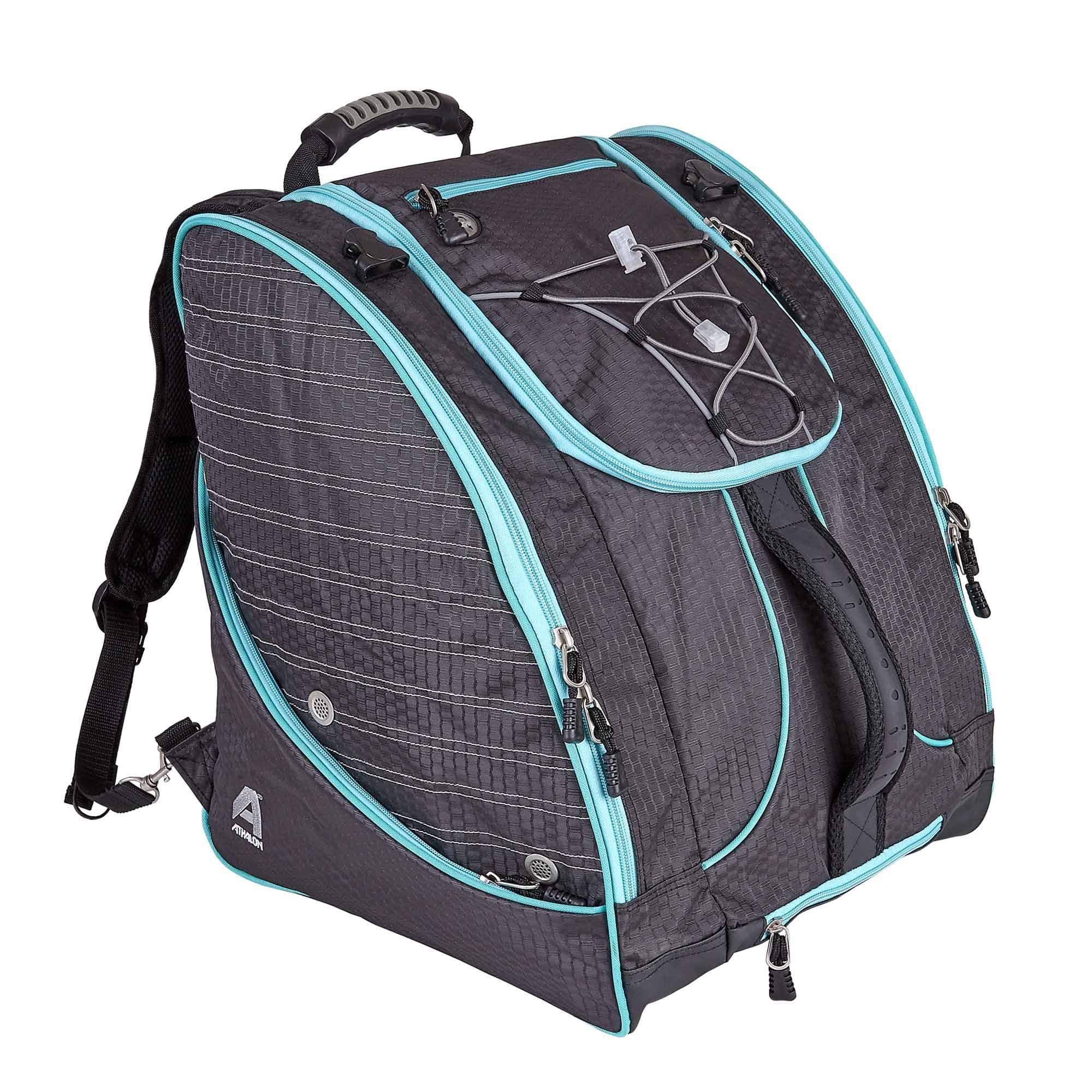 Athalon Unisex-Adult Waterproof Ski Boot Bag with Shoulder Strap - Perfect for Travel, Ski Trips & Snowboarding Gear Storage