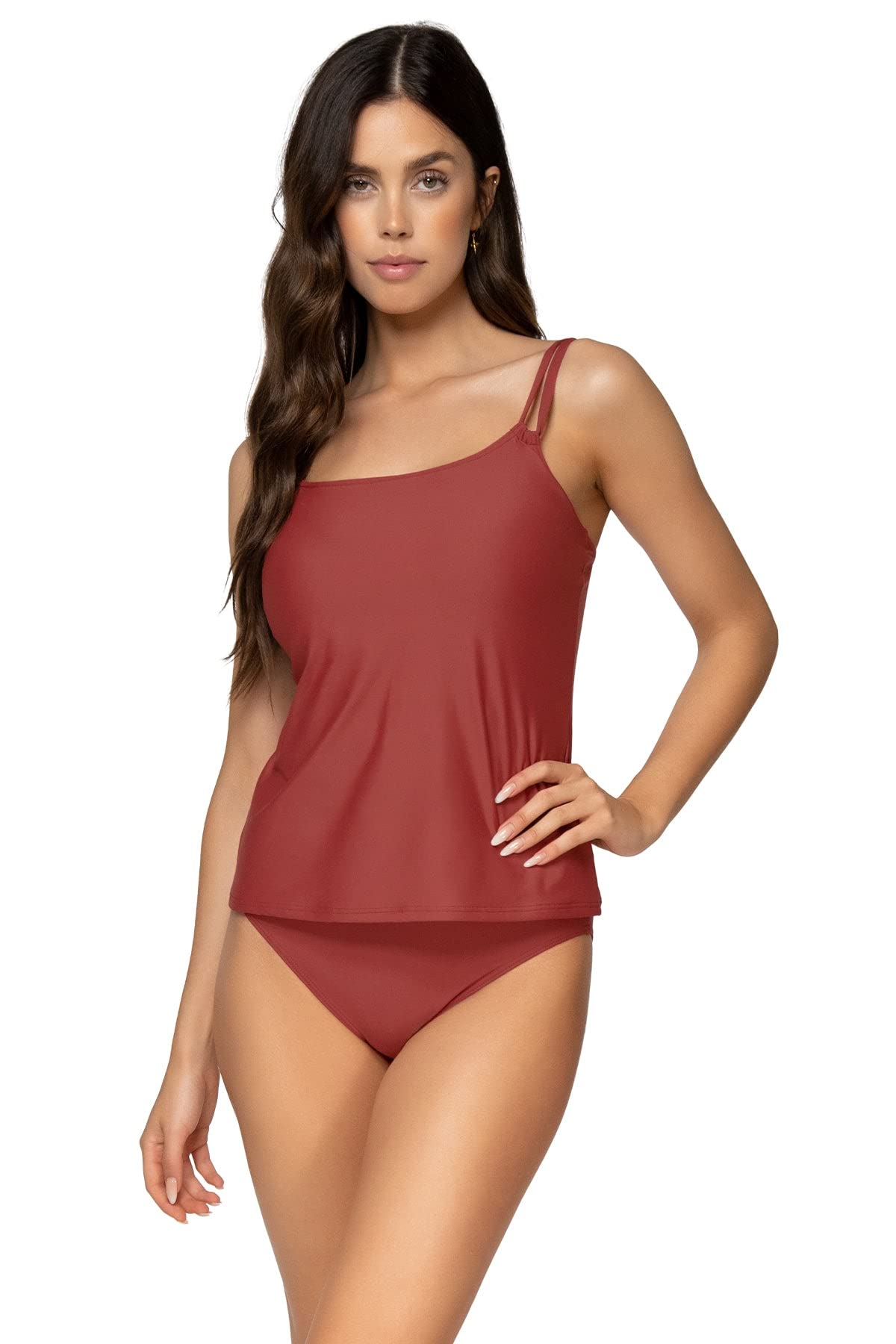 Women's Taylor Underwire Tankini Swimsuit Top - Supportive & Stylish Swimwear for Beach, Pool & Vacation