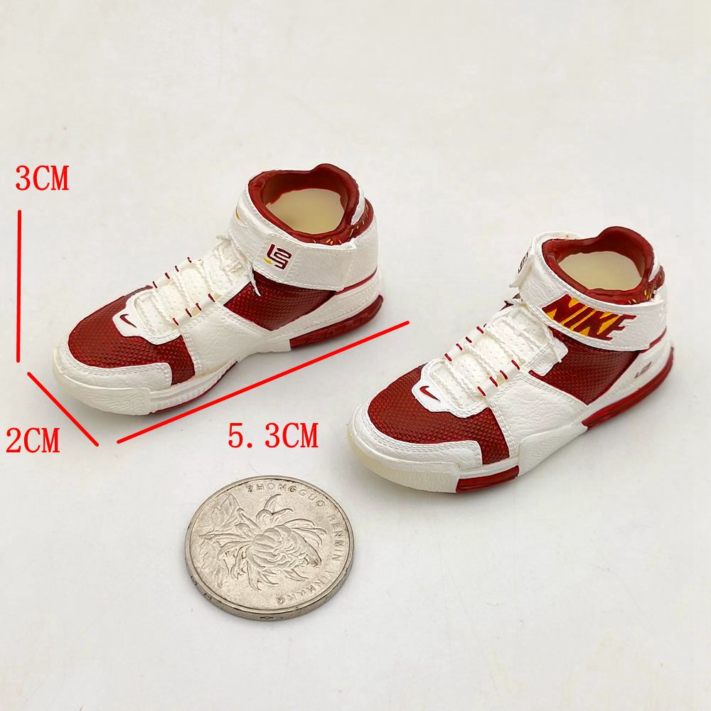 1:6 Scale Mini Shoes Lebron James LBJ2 for 12