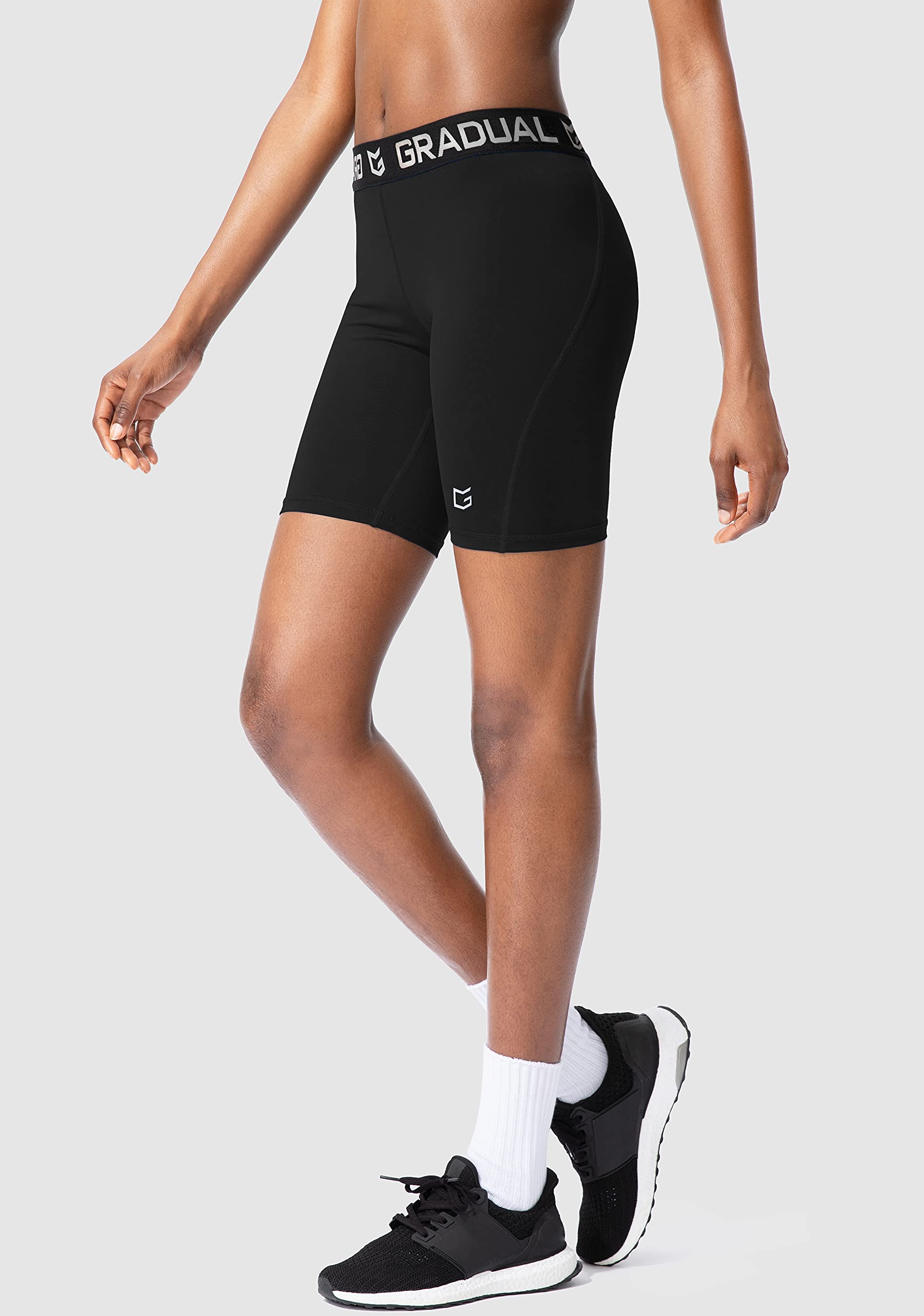 Women's Spandex Compression Volleyball Shorts 3
