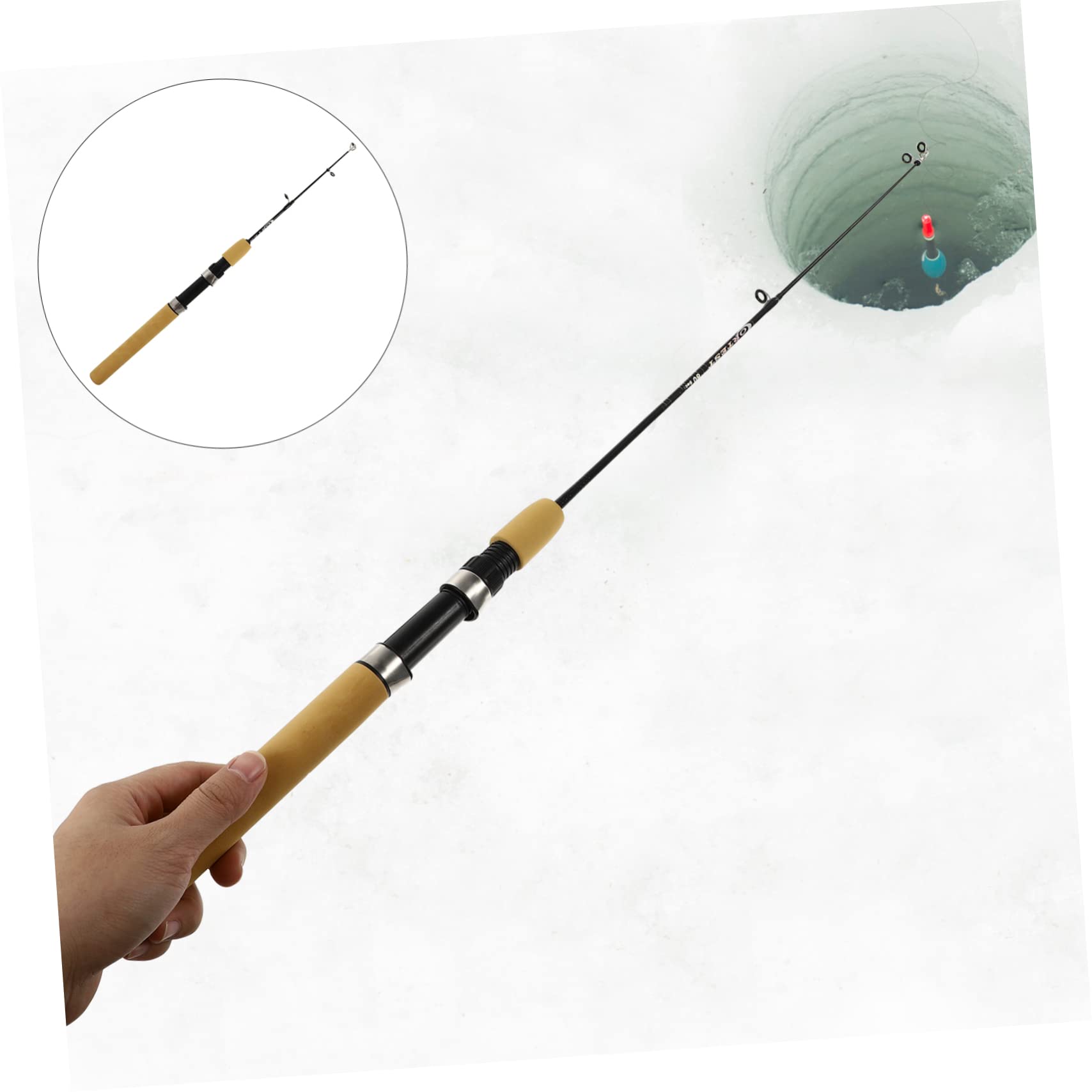 **Ice Fishing Rod with Float - Far Sea Fishing Pliers & Magnet Fishing Kit - Complete Fishing Gear Set for Ice, Saltwater & Magnet Fishing - Perfect for Winter Ice Fishing, Deep Sea Angling & Treasure Hunting**