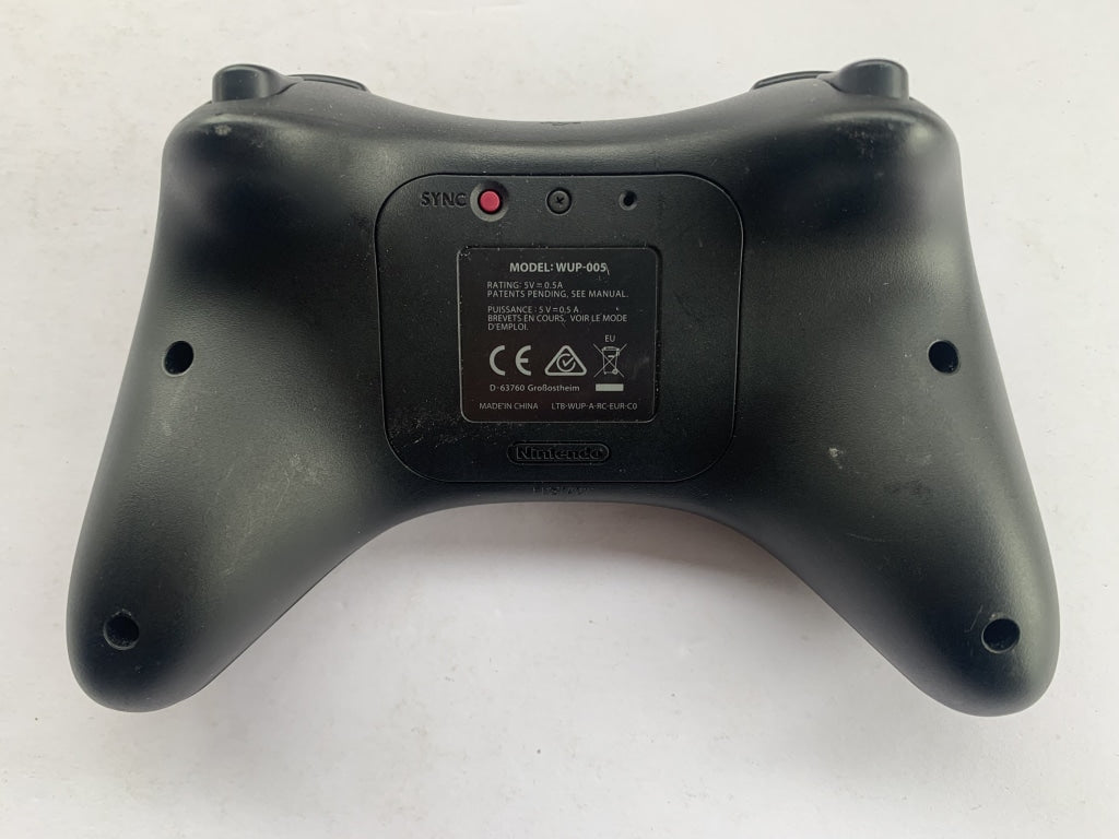 Original Nintendo Wii U Wireless Pro Controller - Authentic Gamepad for Wii U Consoles - Perfect for Gaming, Multiplayer & Home Entertainment