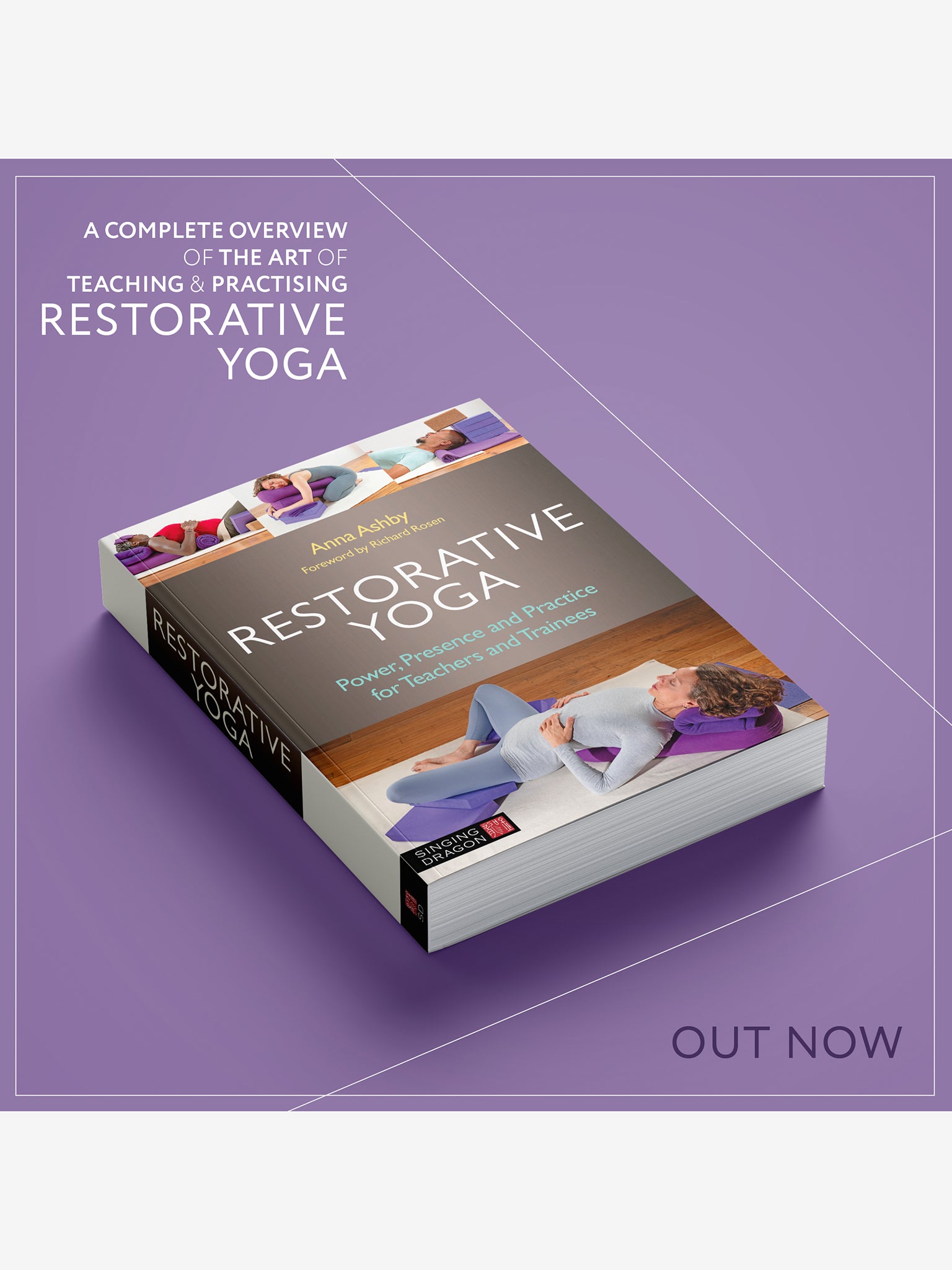 Restorative Yoga Mat - Premium Non-Slip Eco-Friendly Yoga Mat for Deep Relaxation & Stress Relief - Perfect for Home, Studio, and Meditation Practice