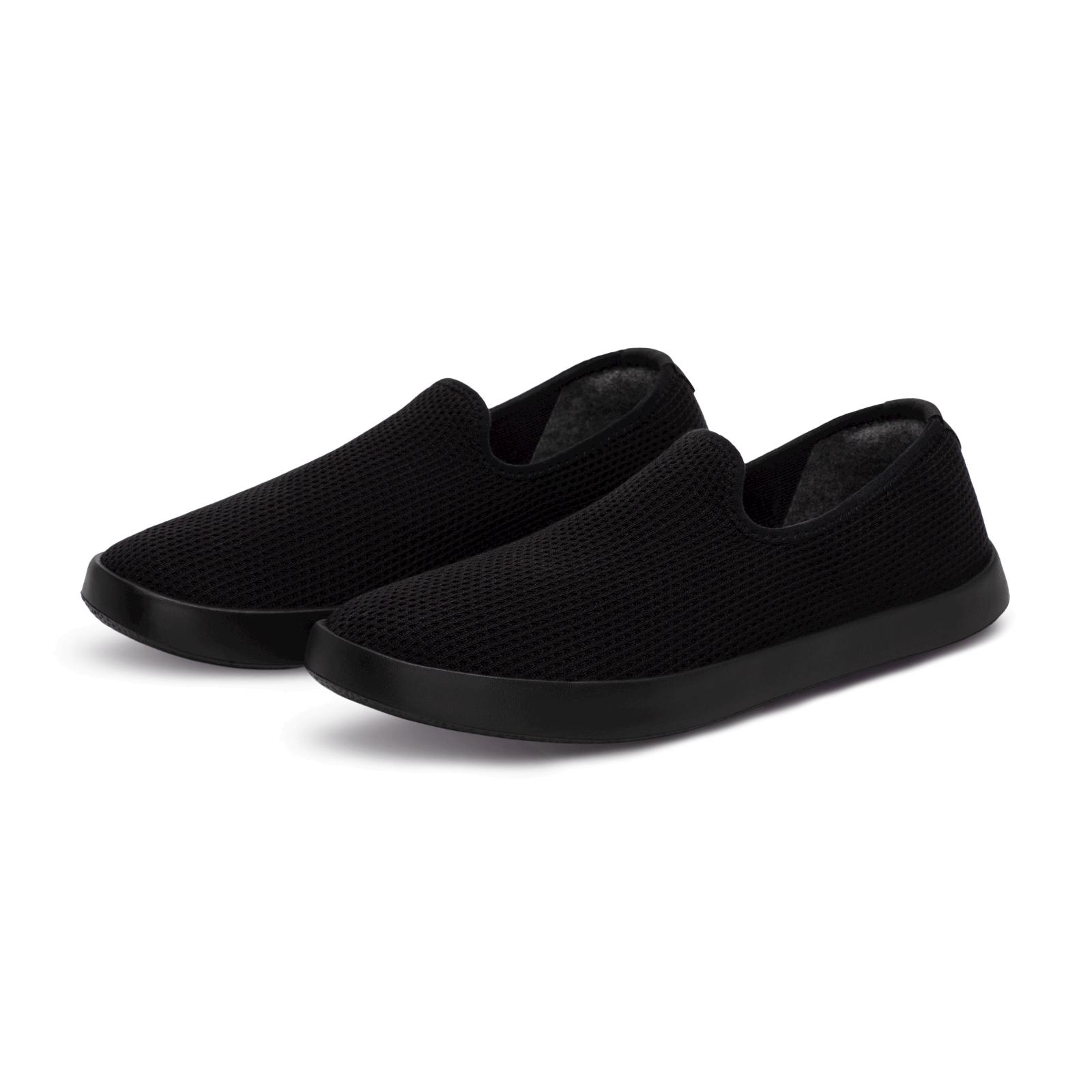 Women's Tree Lounger Comfortable Slip-On Shoes - Natural Black with Eco-Friendly Natural Sole | Perfect for Casual Wear, Travel & Home Relaxation