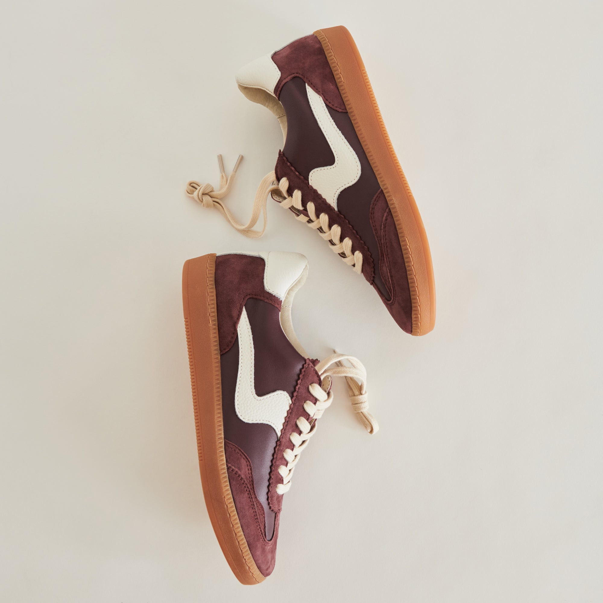 Notice Sneakers - Premium Cranberry Suede Casual Shoes for Men & Women | Comfortable Walking & Fashion Streetwear