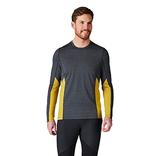 Charcoal Heather-golden Olive