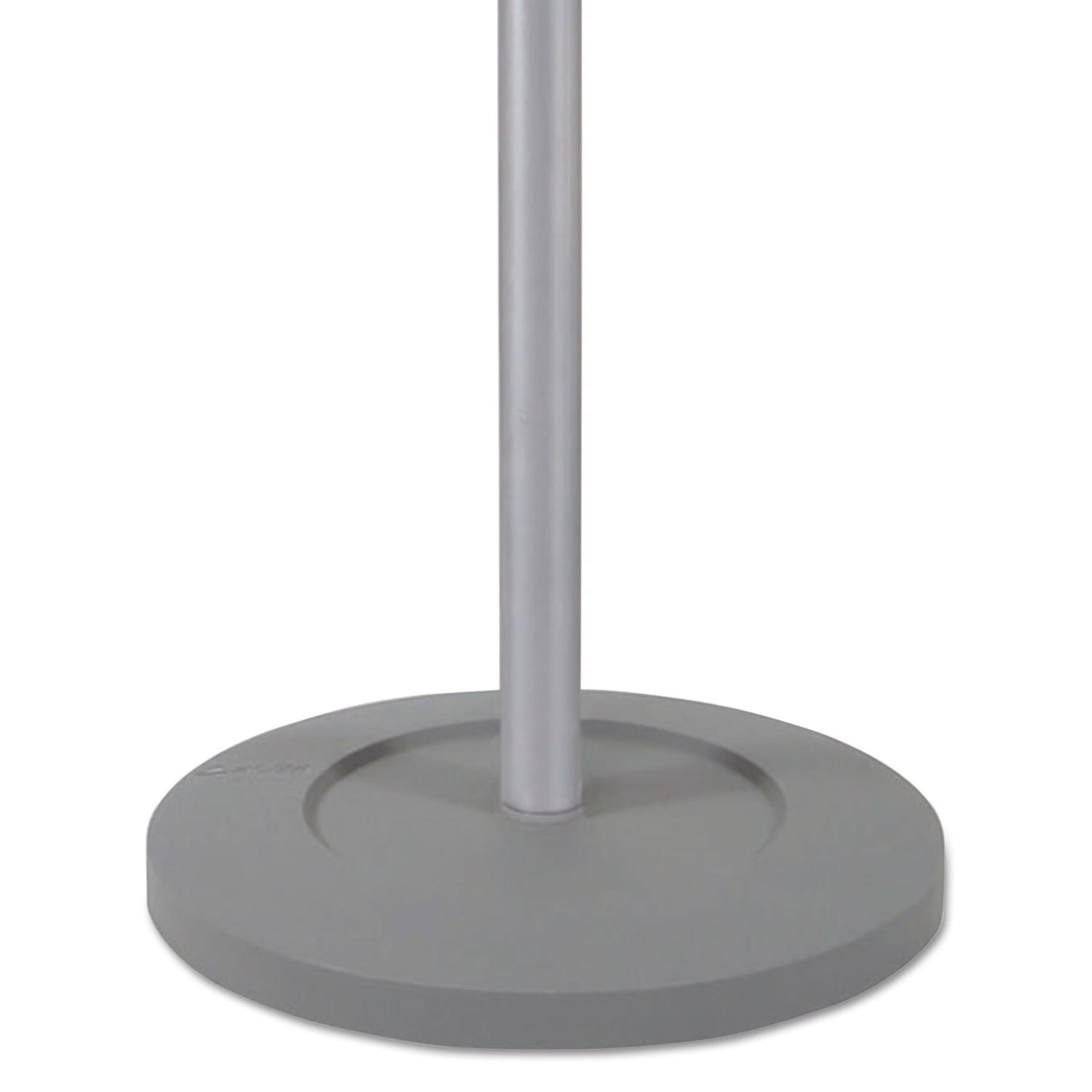 PMWAVE Wavy Coat Rack with 6 Hangers, 2 Knobs & 4 Hooks - Silver Steel & Wood Stand - Perfect for Entryway, Bedroom, or Office Organization