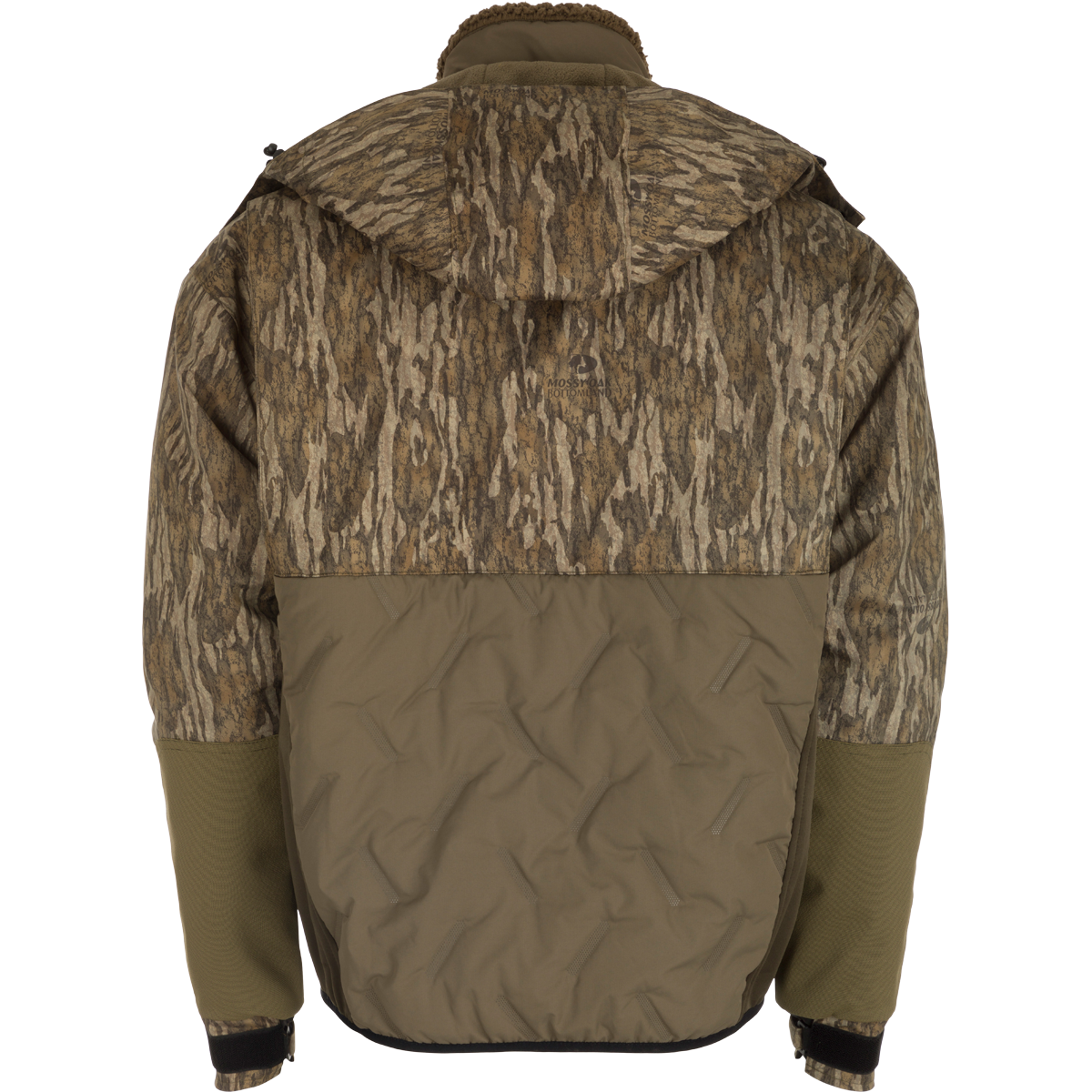 LST Guardian Flex Double Down Eqwader Full Zip Hooded Jacket - Waterproof, Windproof & Insulated for Fishing, Hunting & Outdoor Adventures